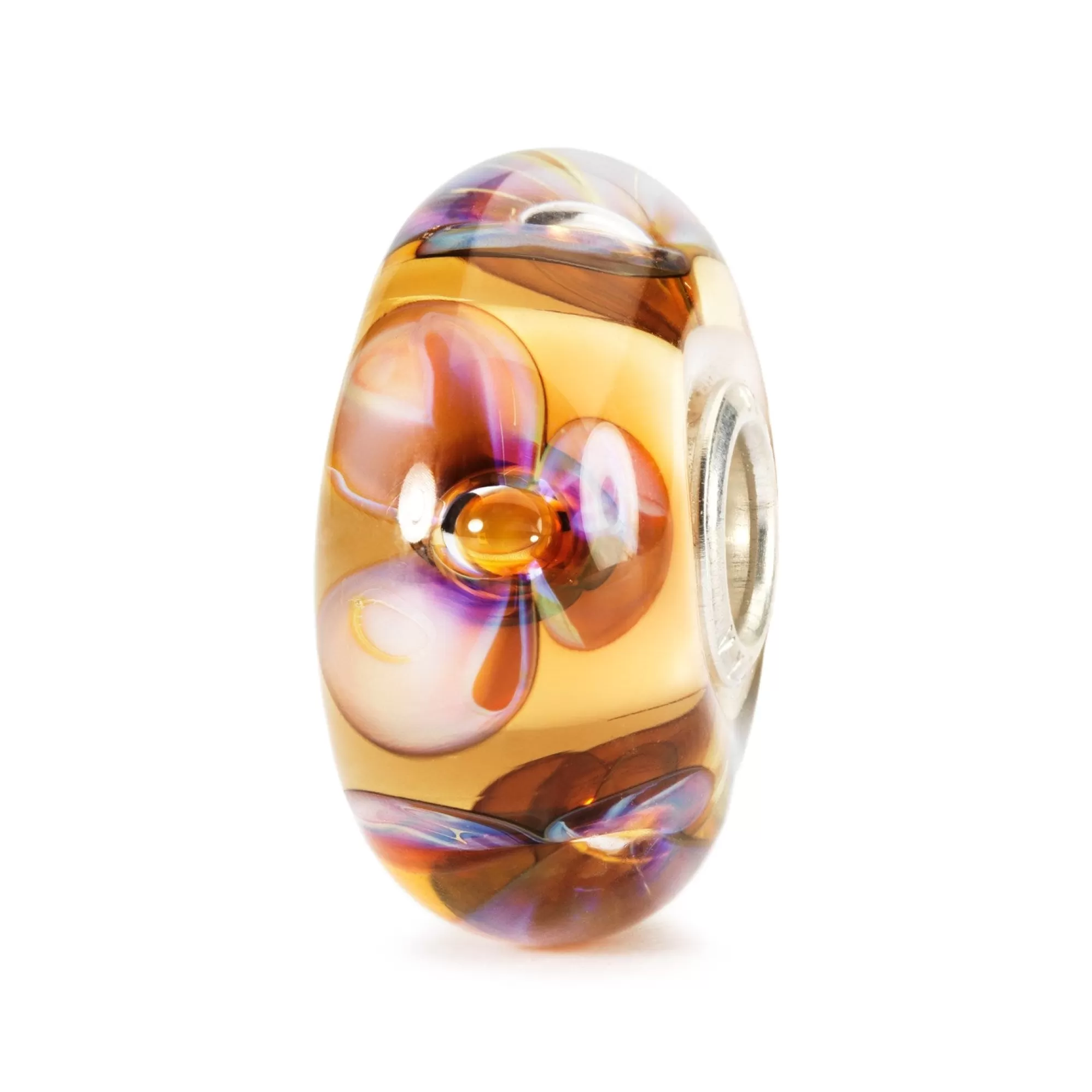 Fashion Trollbeads Amber Violets Bead