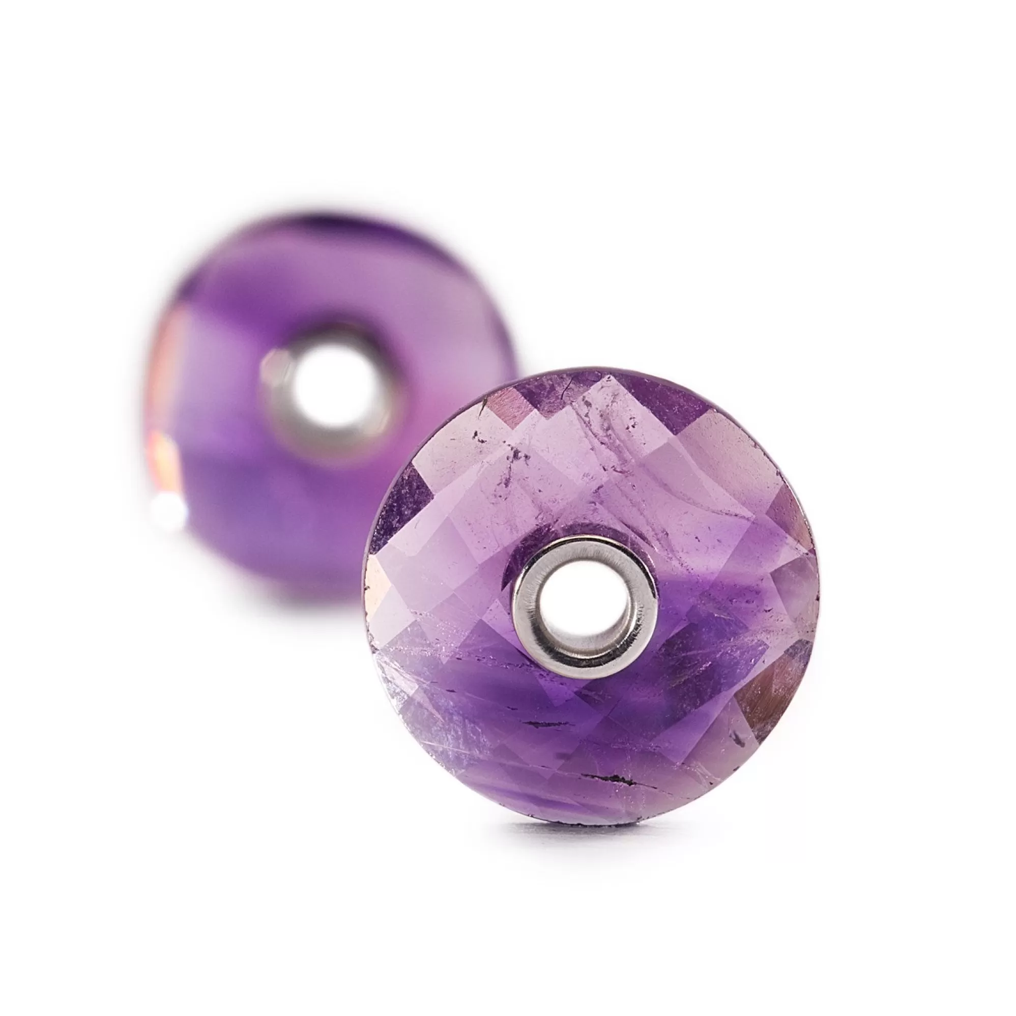 Best Sale Trollbeads Amethyst Earring Pendants