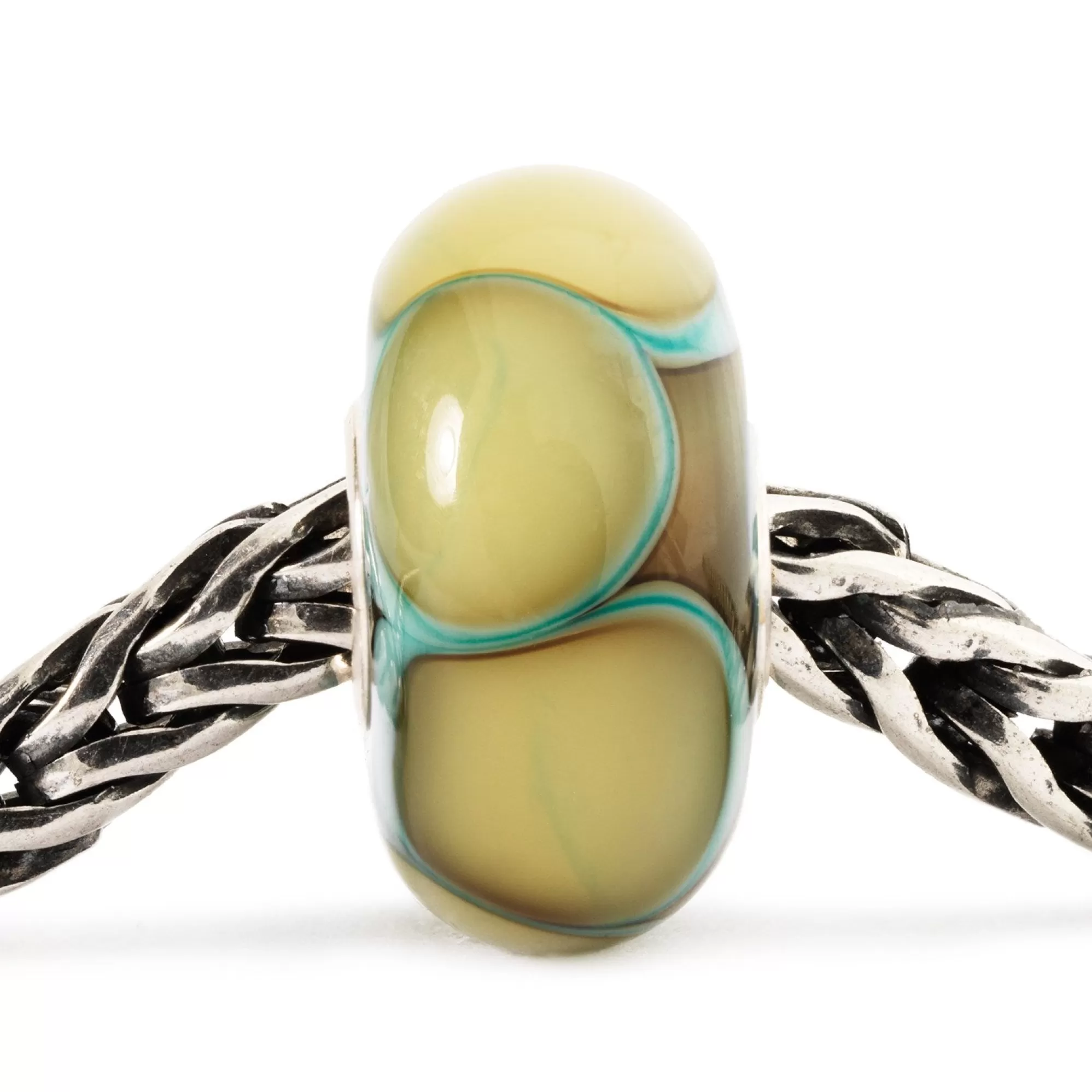 Hot Trollbeads Aqua Edge Petals Bead