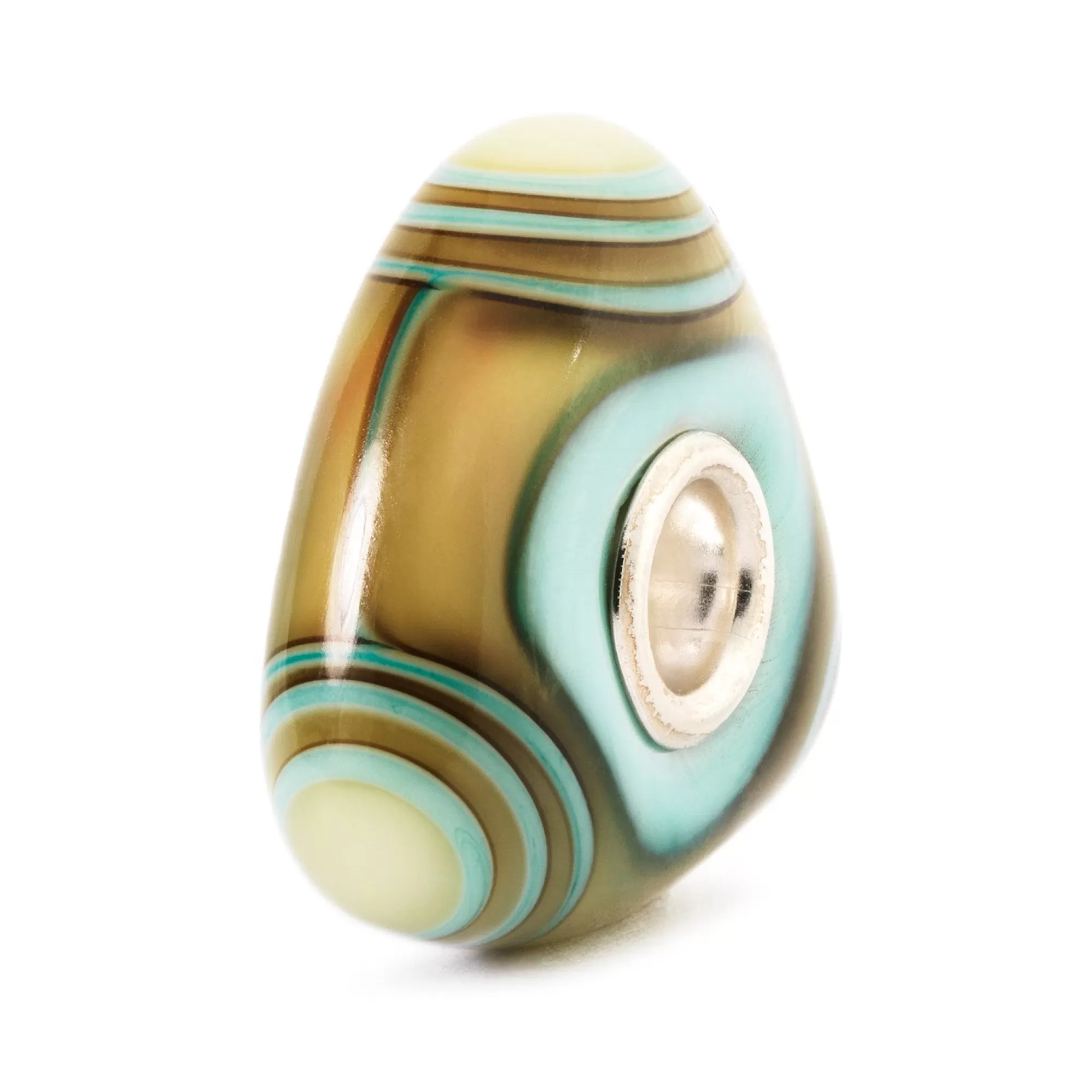 Flash Sale Trollbeads Aqua Edge Triangle Bead