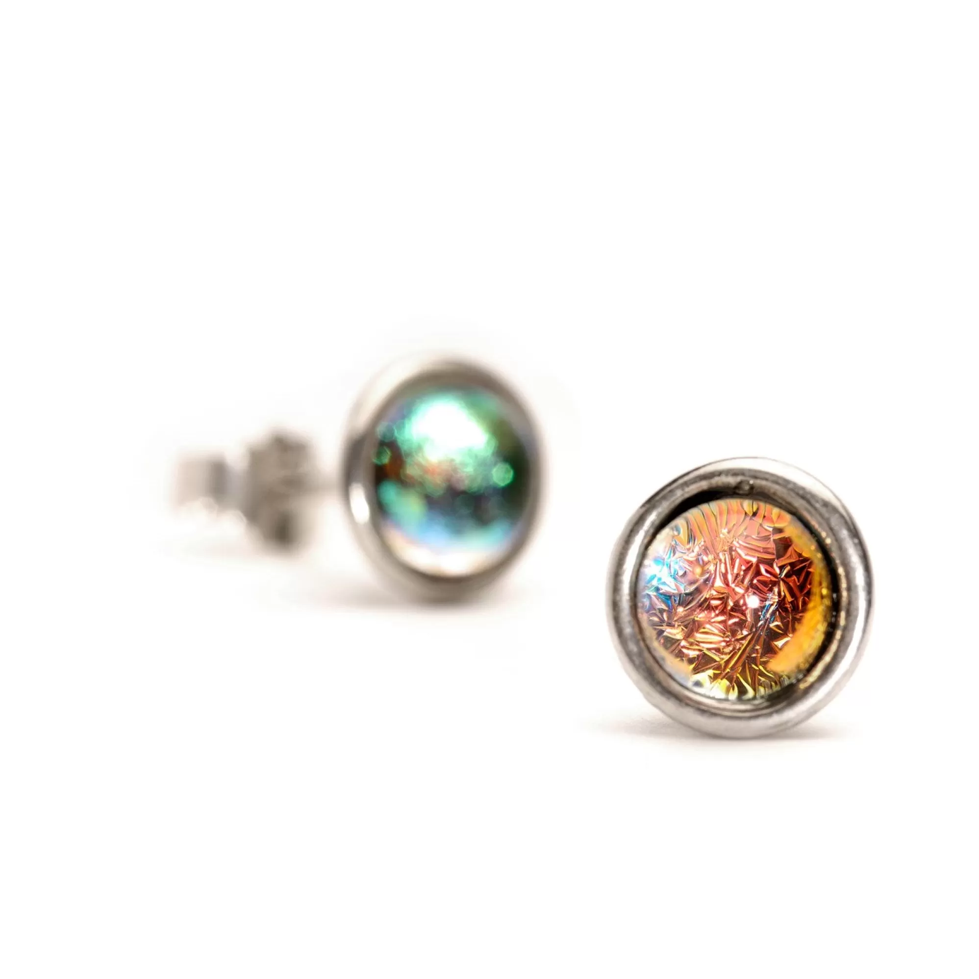 Best Sale Trollbeads Big Iris Earrings Studs