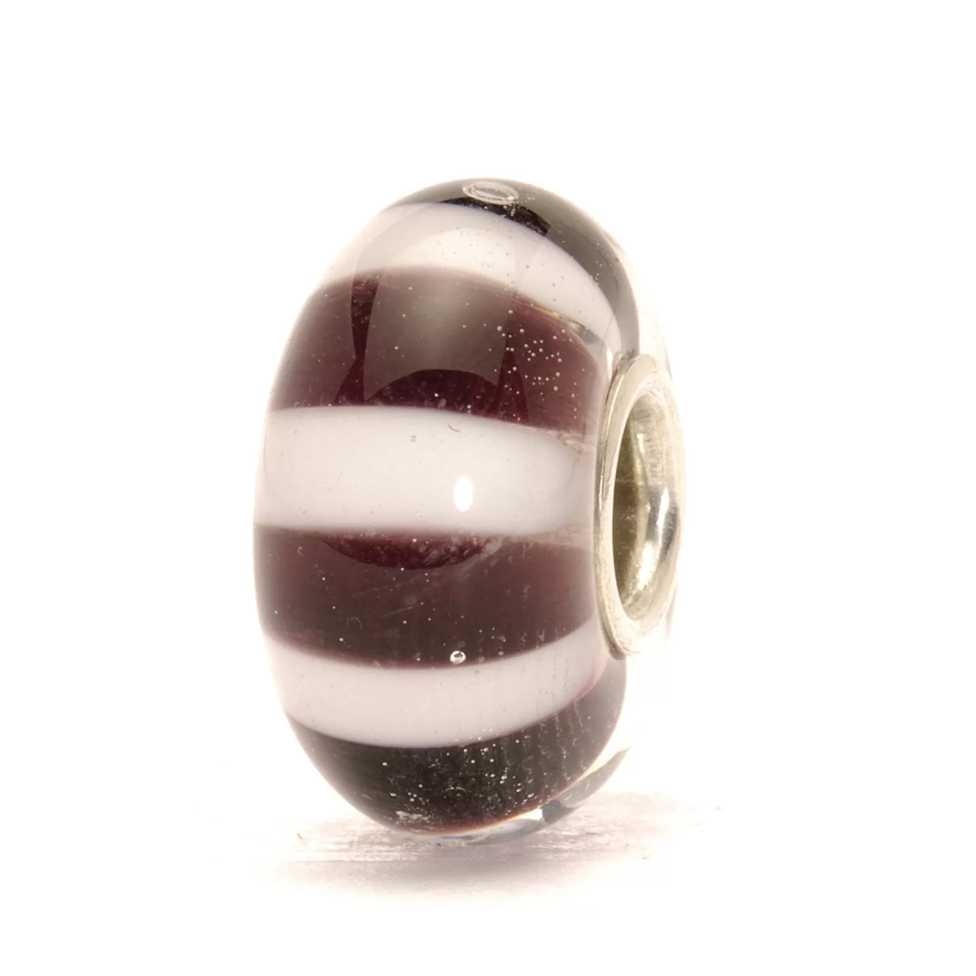 Shop Trollbeads Black And White Stripes Bead