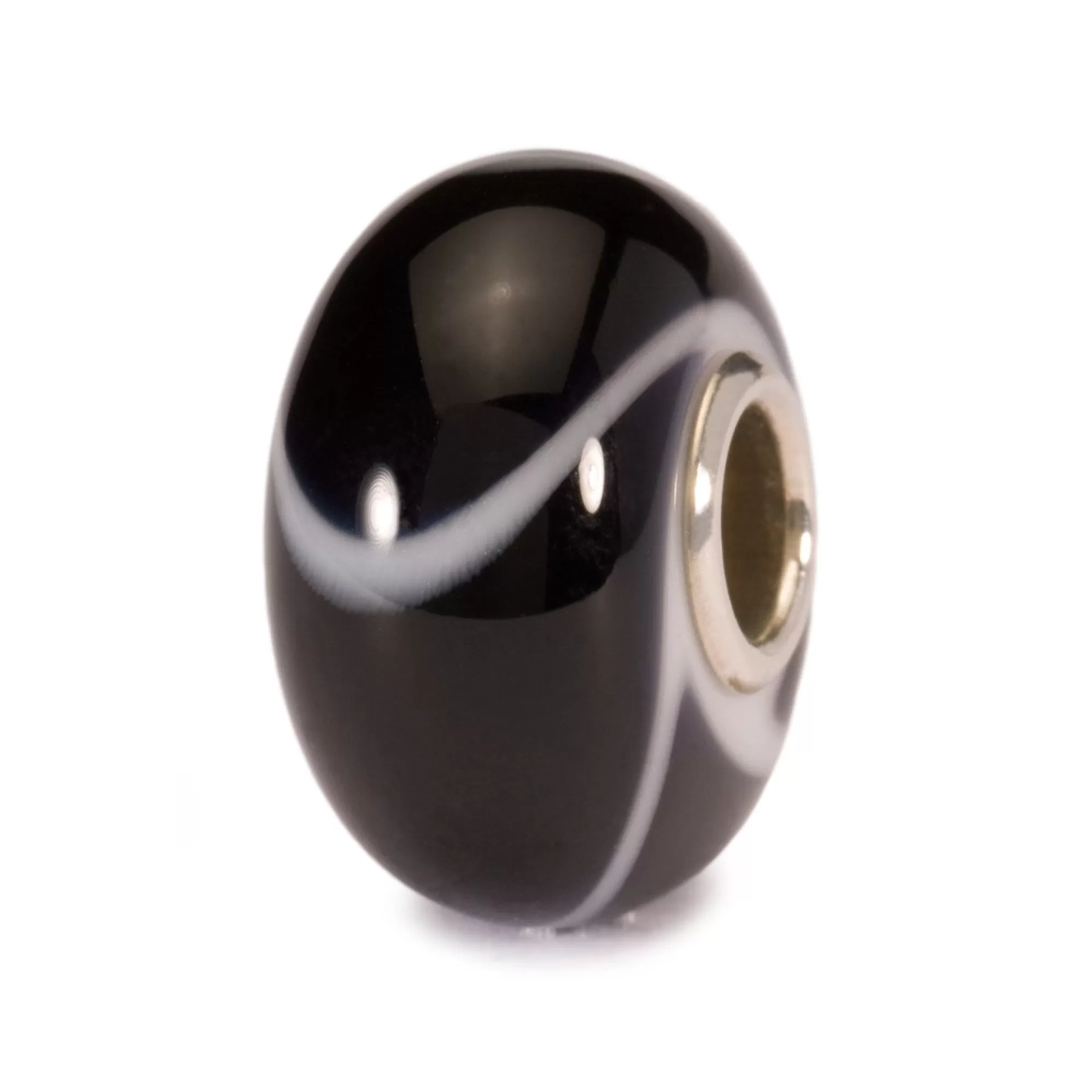 Cheap Trollbeads Black Armadillo Bead