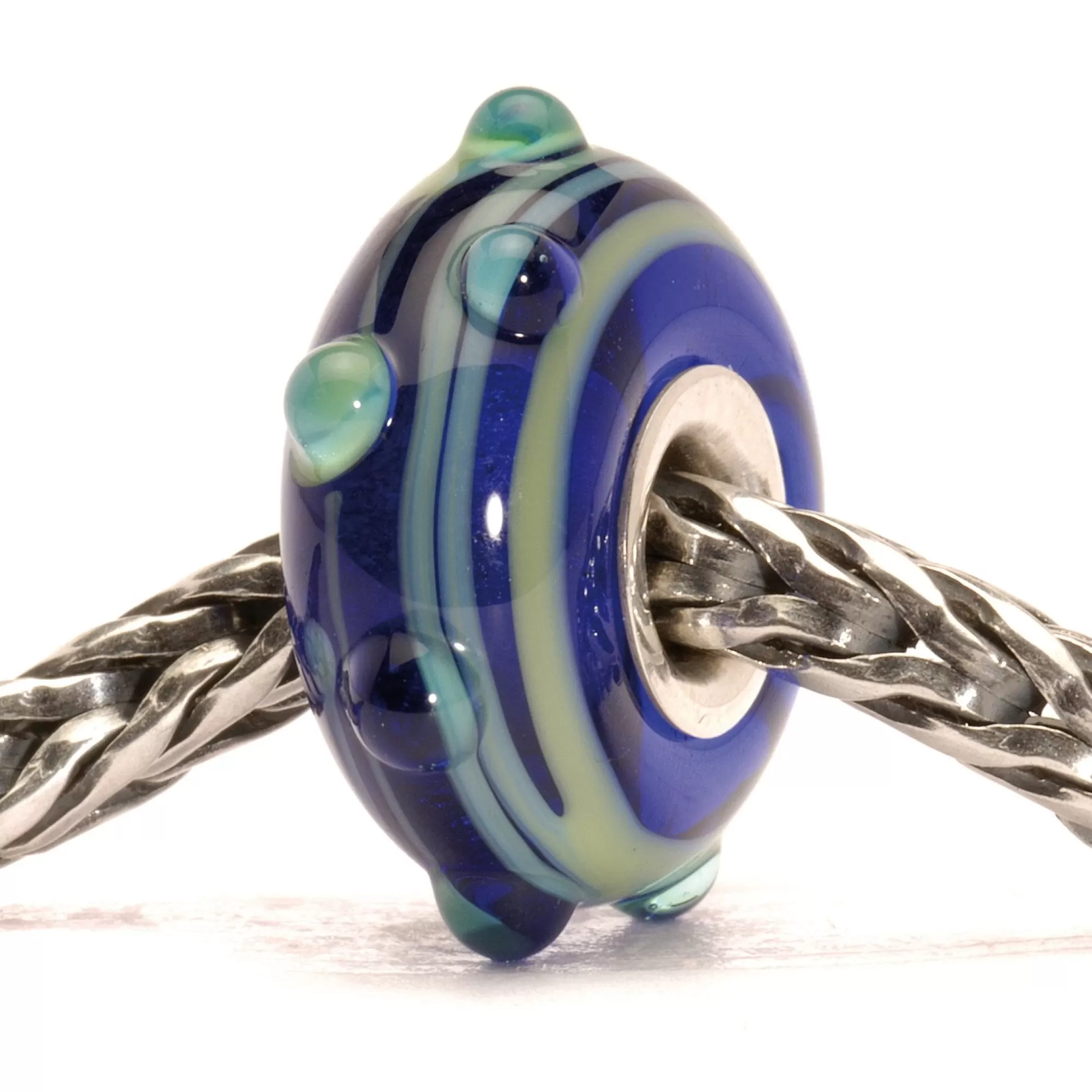 Store Trollbeads Blue Dew Bead