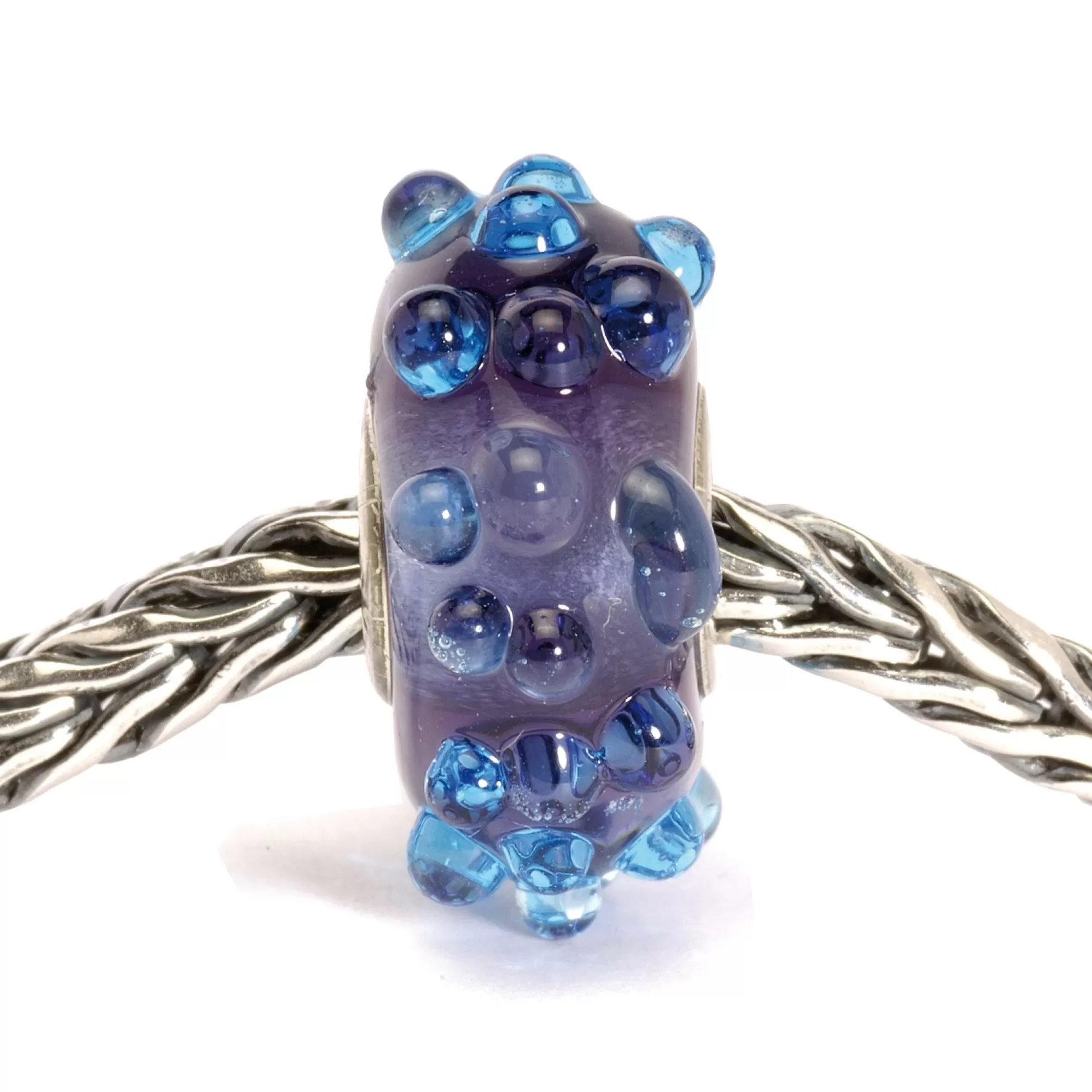 Best Sale Trollbeads Blue Fizz Bead