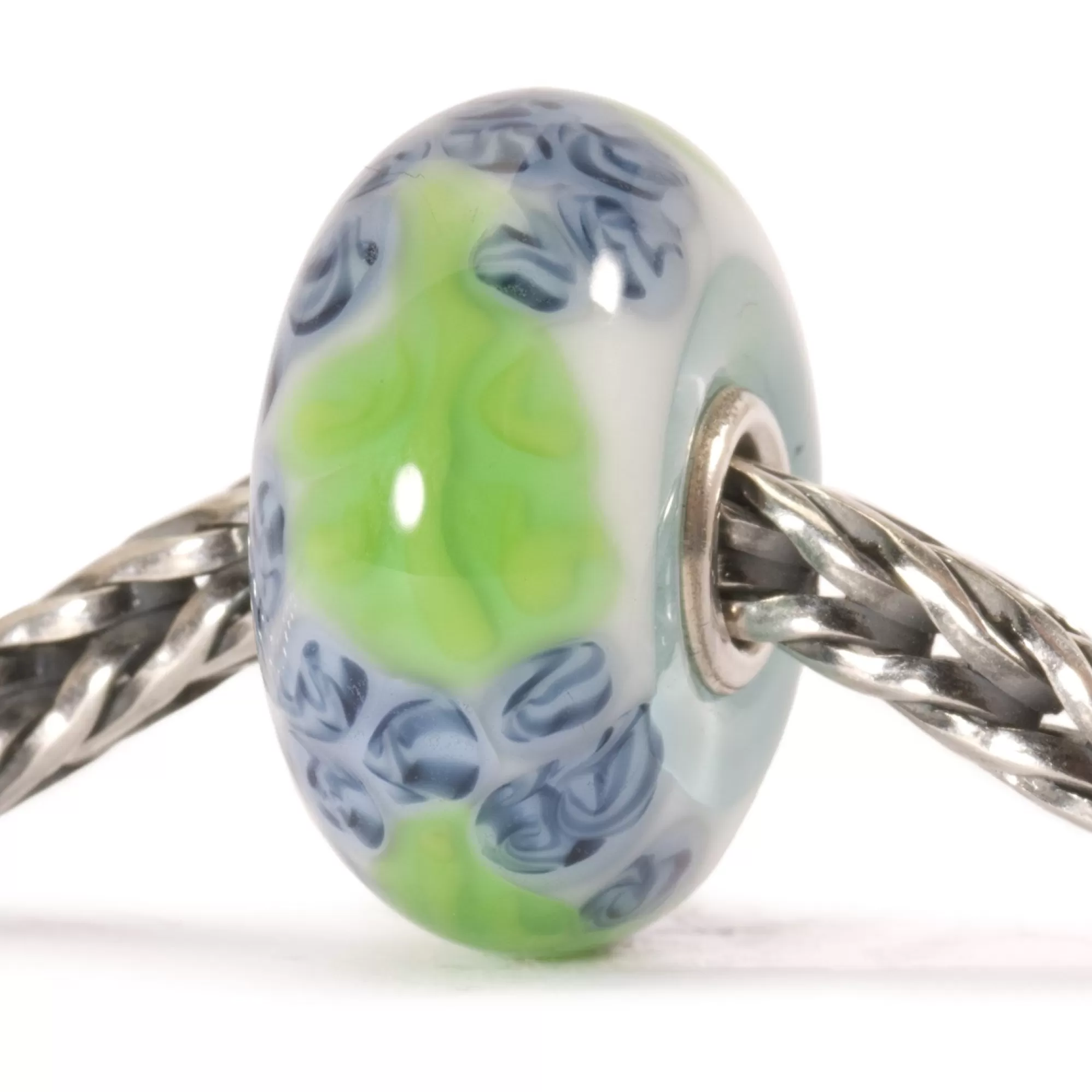 Online Trollbeads Blue Flax Bead