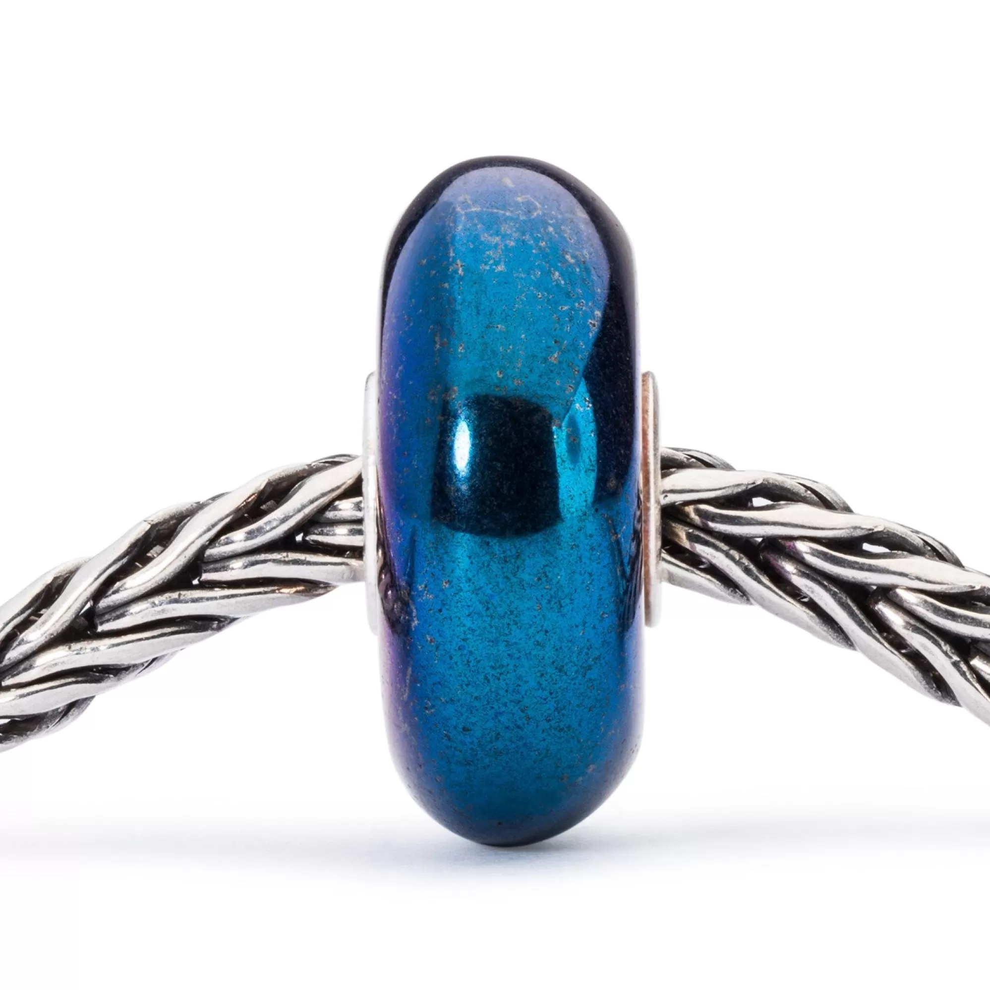 Clearance Trollbeads Blue Hematite Bead