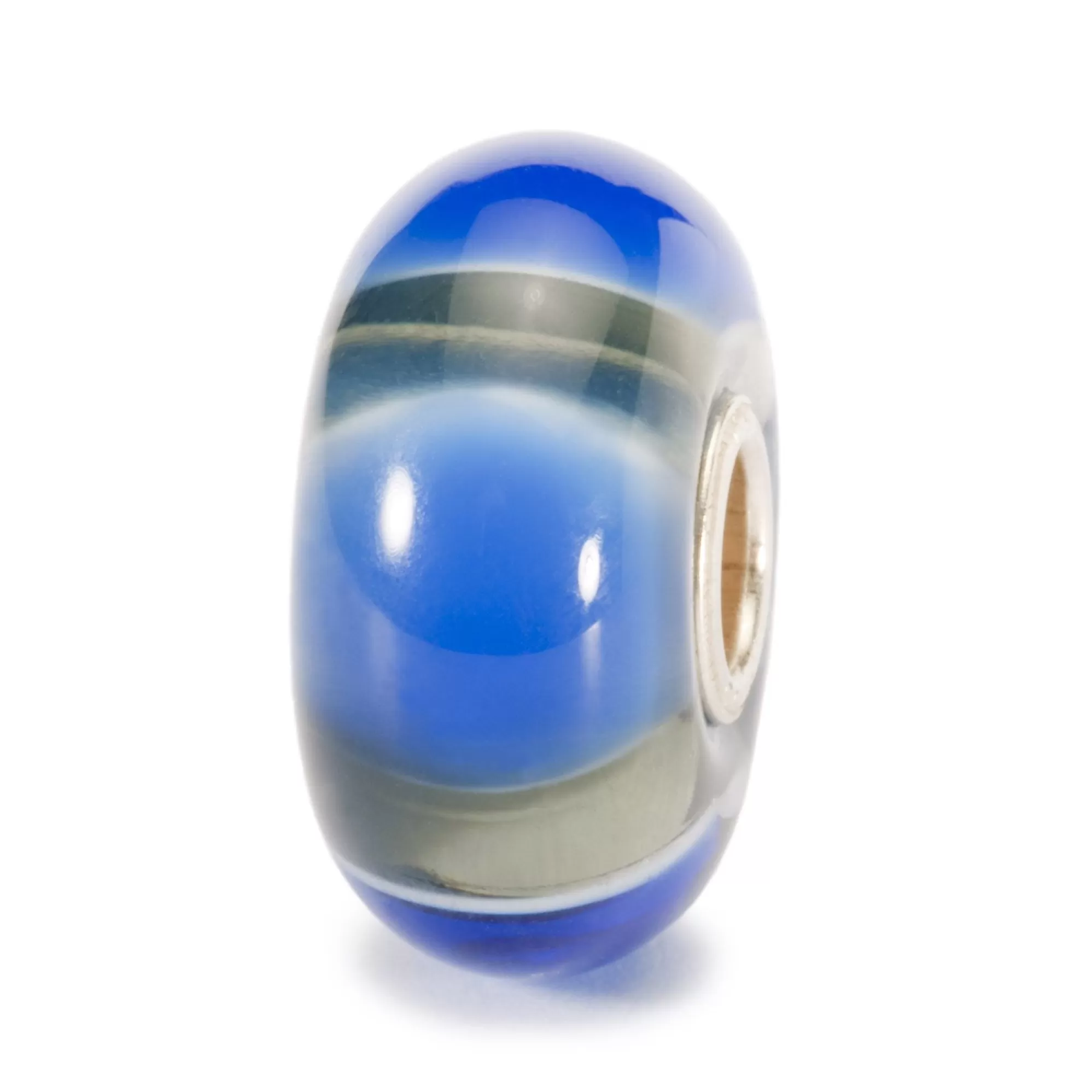 Shop Trollbeads Blue Symmetry Bead