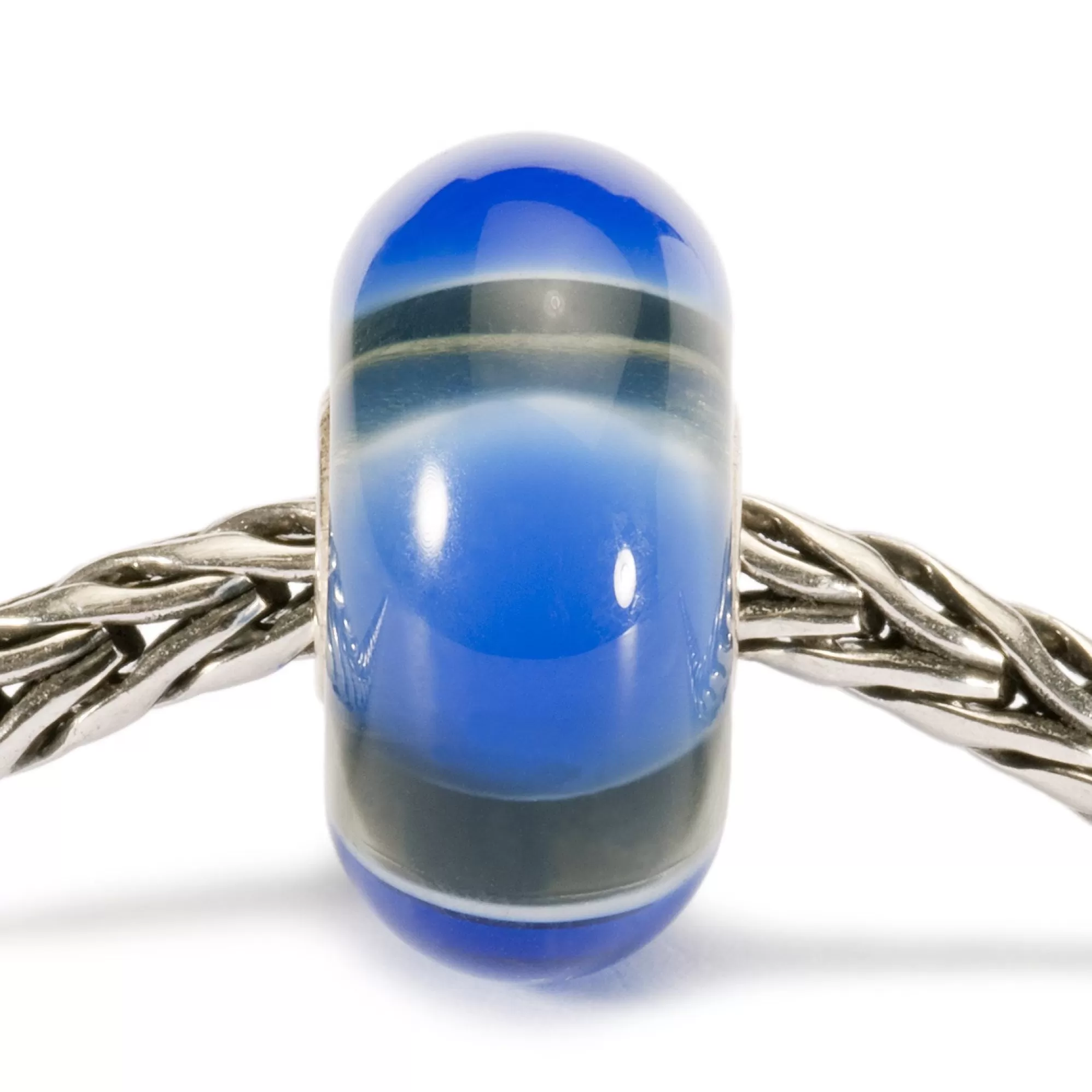 Shop Trollbeads Blue Symmetry Bead