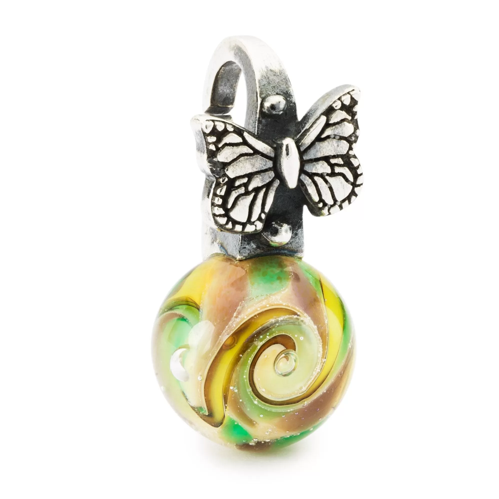 Shop Trollbeads Butterfly Garden Pendant