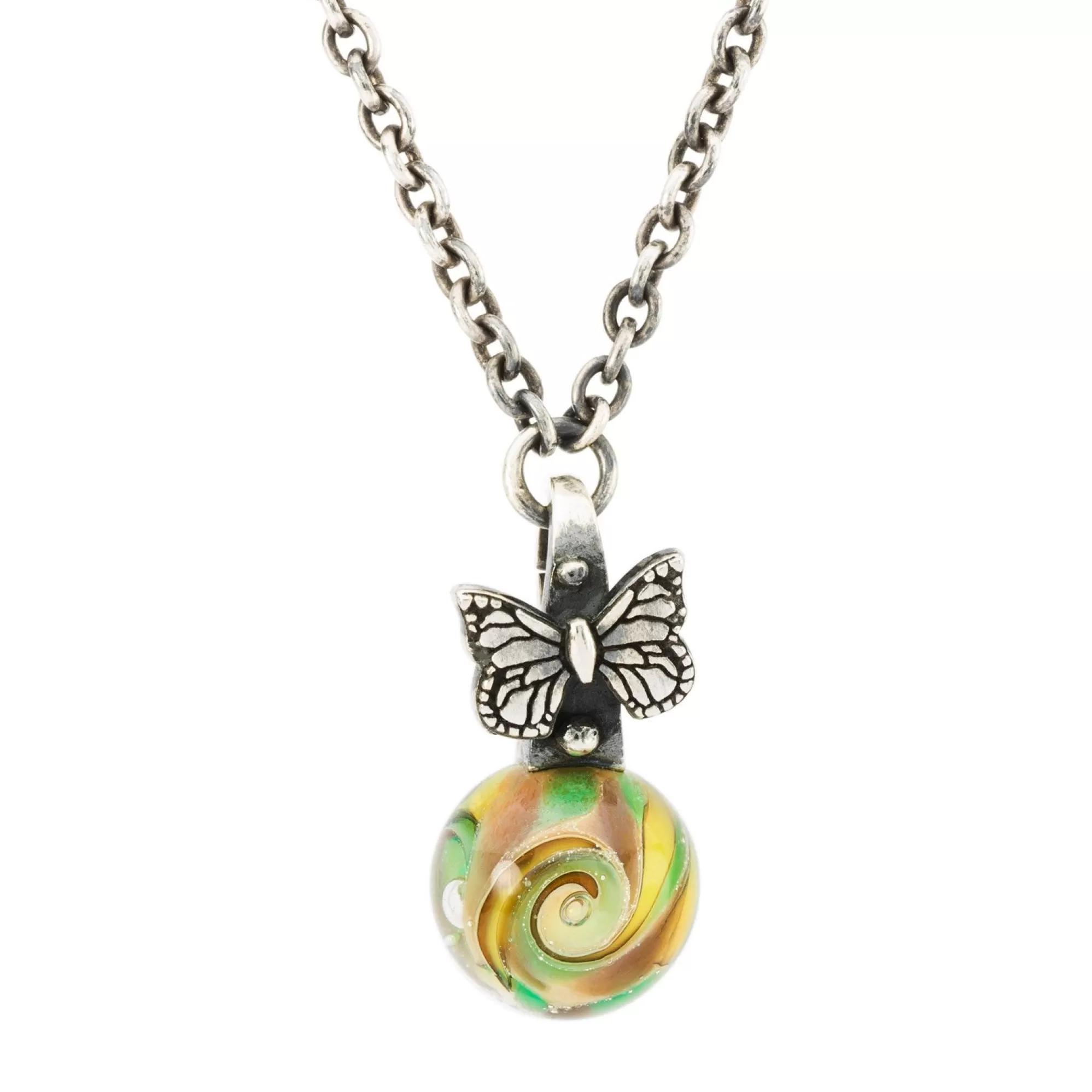 Shop Trollbeads Butterfly Garden Pendant