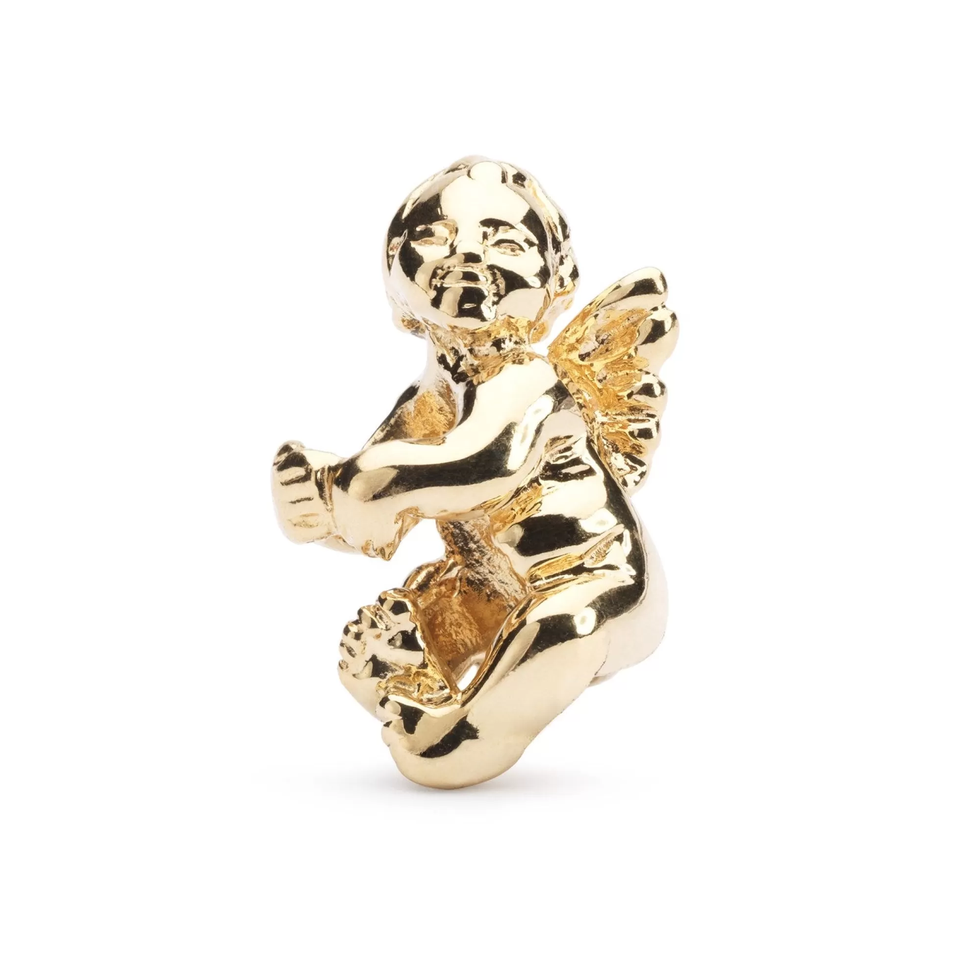 Clearance Trollbeads Cherub, Gold Bead