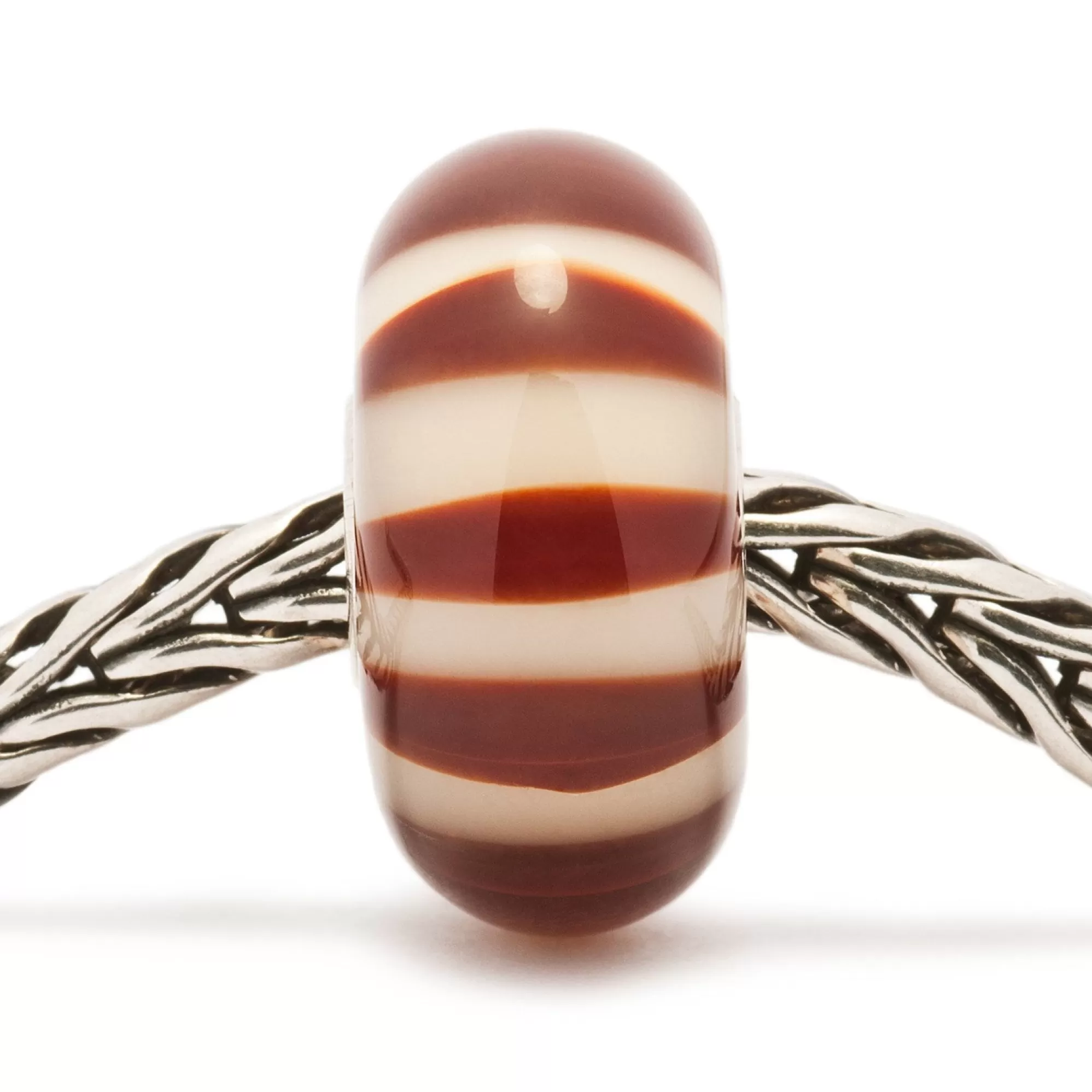 Hot Trollbeads Chocolate Stripe Bead