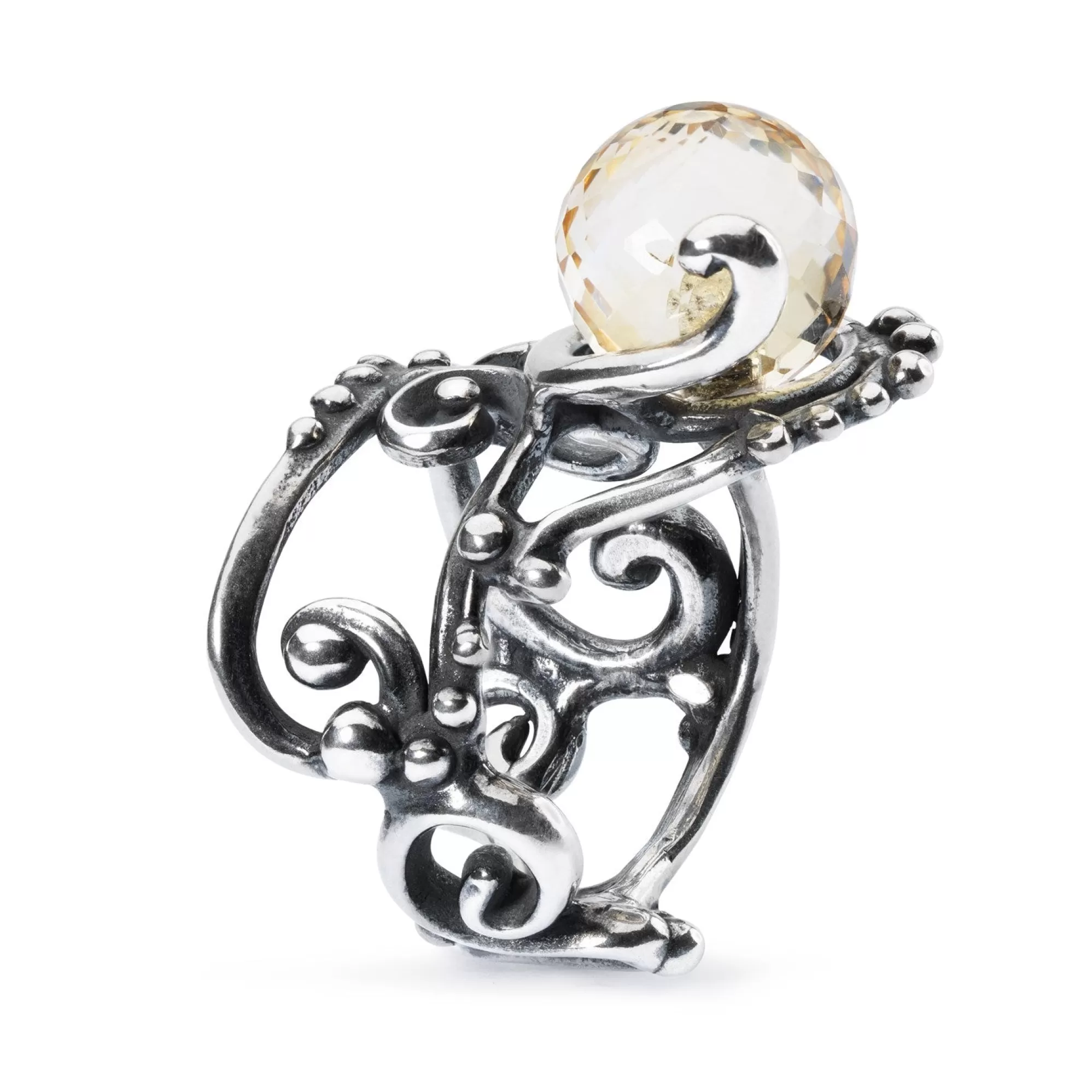 Flash Sale Trollbeads Citrine Facet Ring