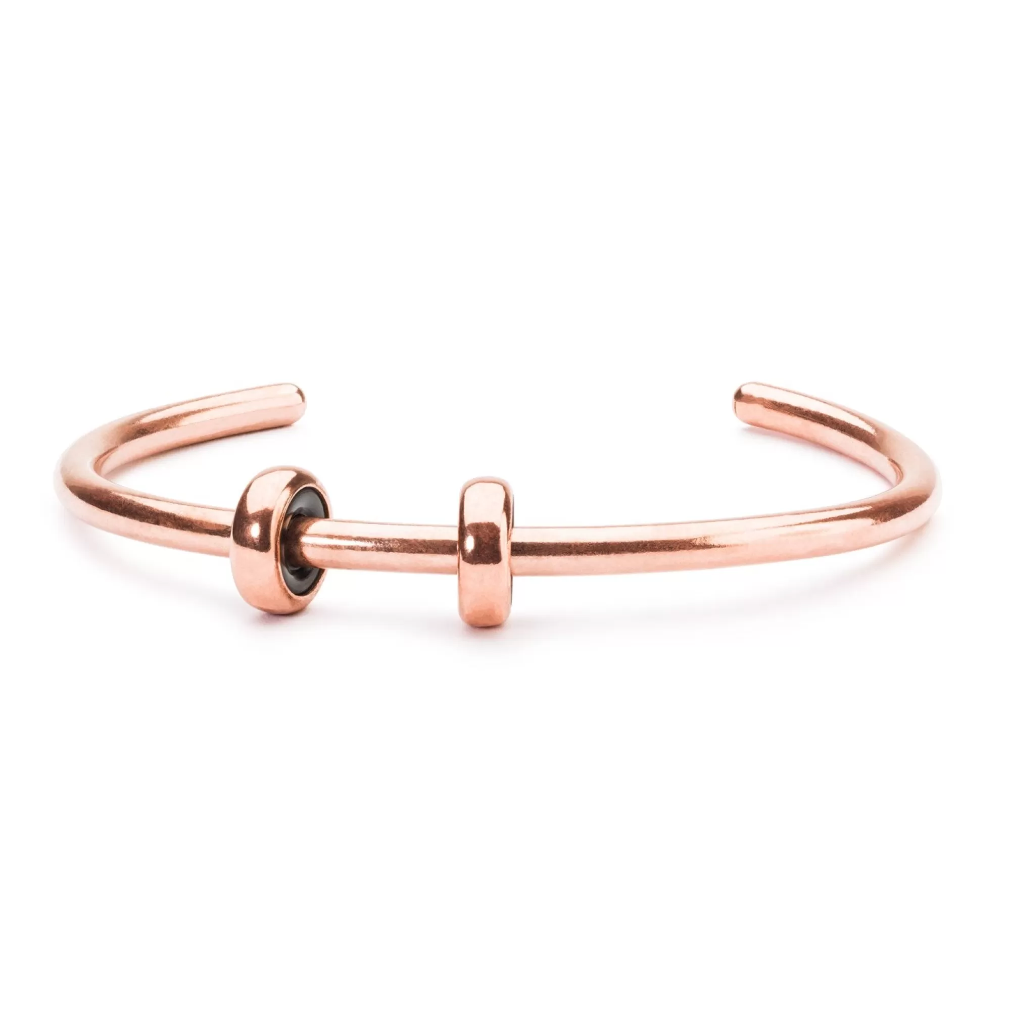 Flash Sale Trollbeads Copper Bangle With 2 X Copper Spacers