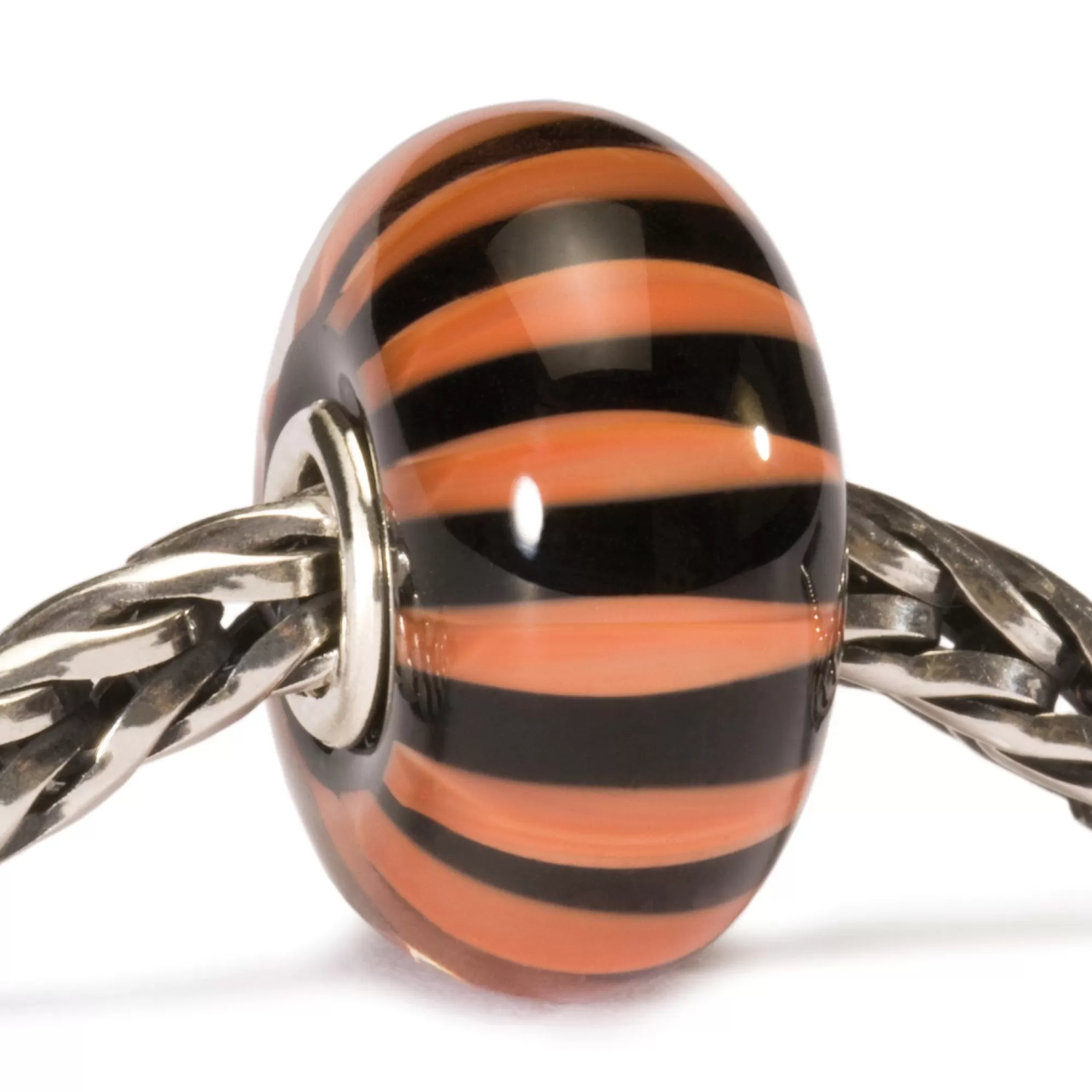 Sale Trollbeads Coral Stripe Bead