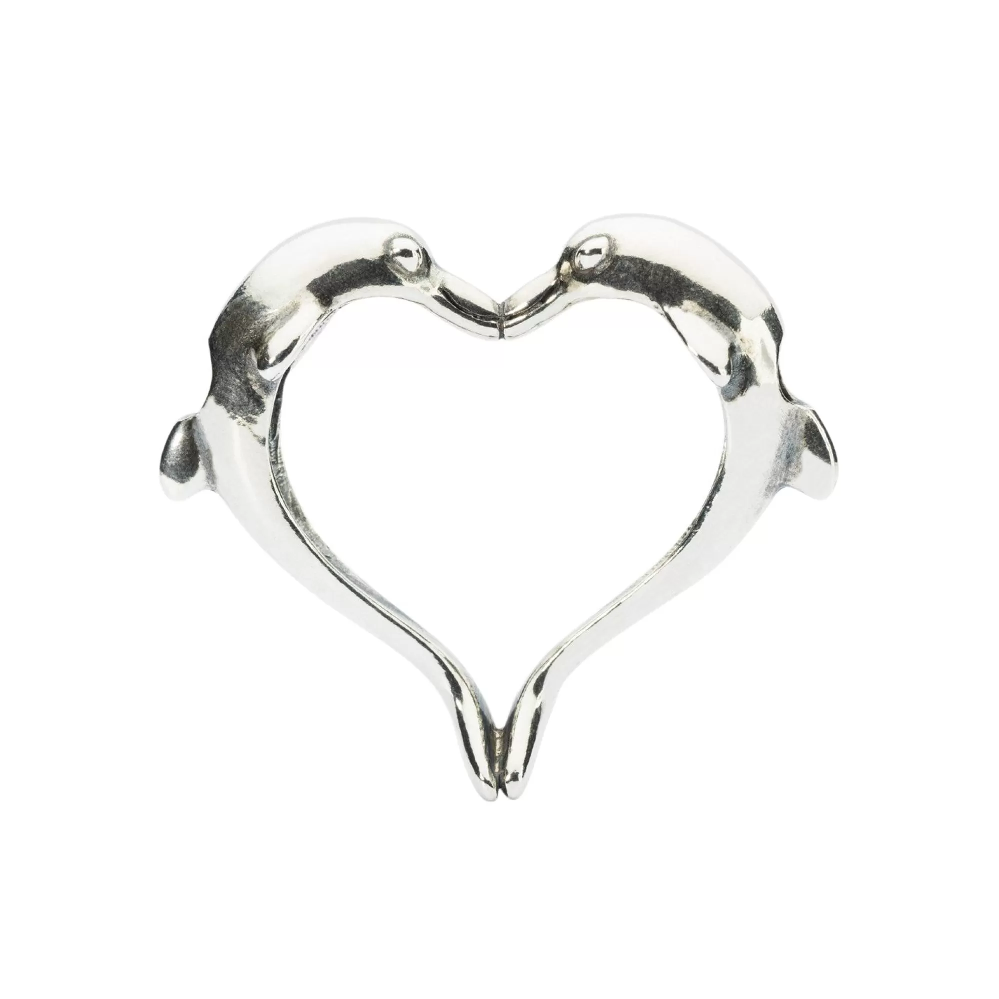 Cheap Trollbeads Dolphins Heart Pendant