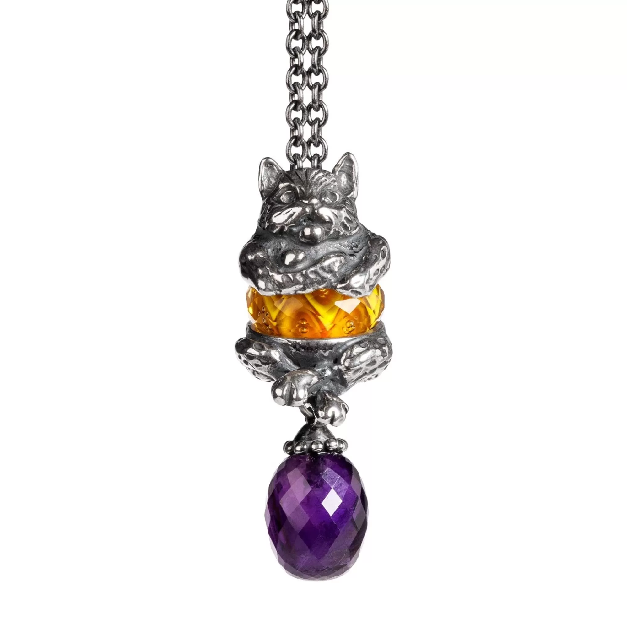 Cheap Trollbeads Fantasy Cat Pendant