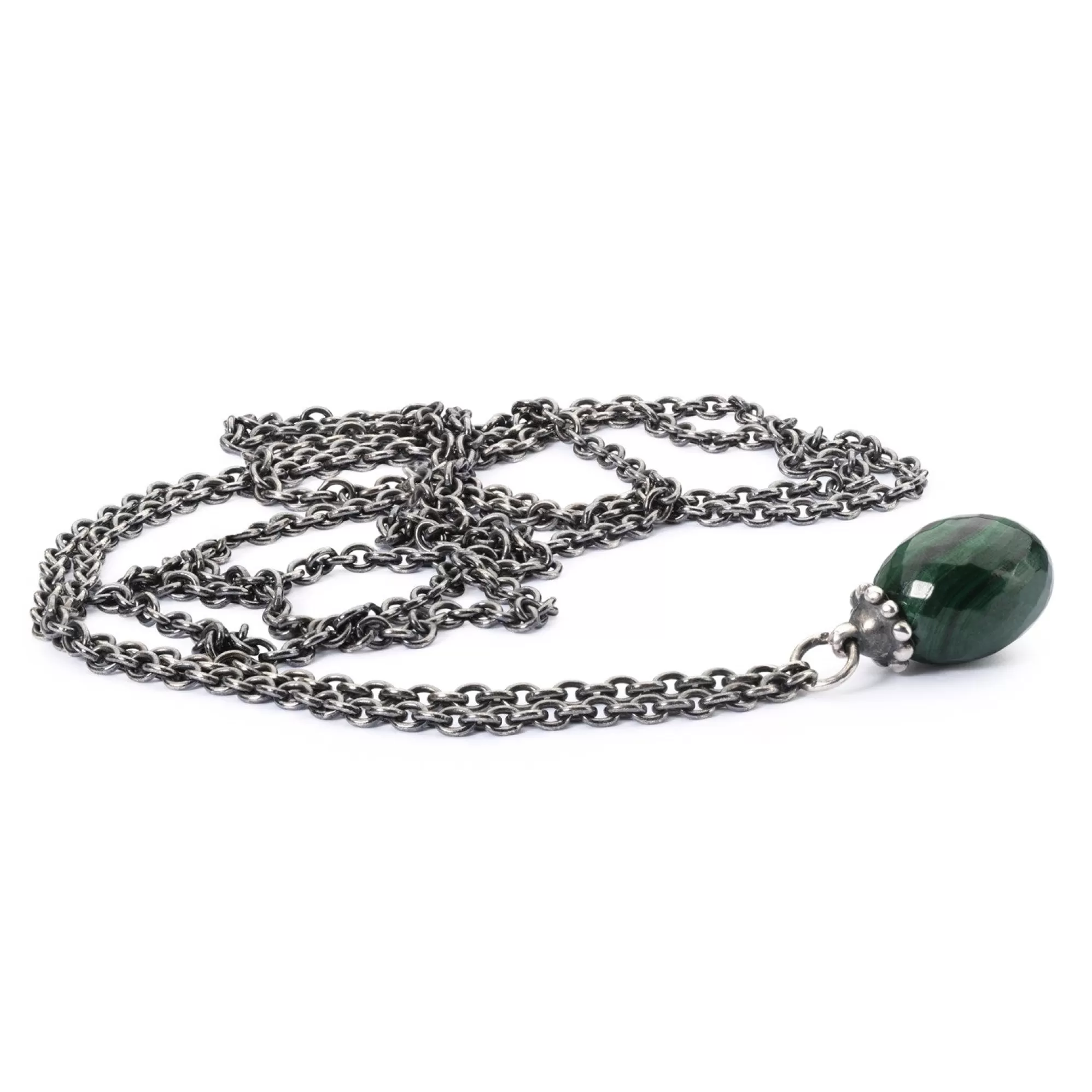 Hot Trollbeads Fantasy Necklace With Malachite