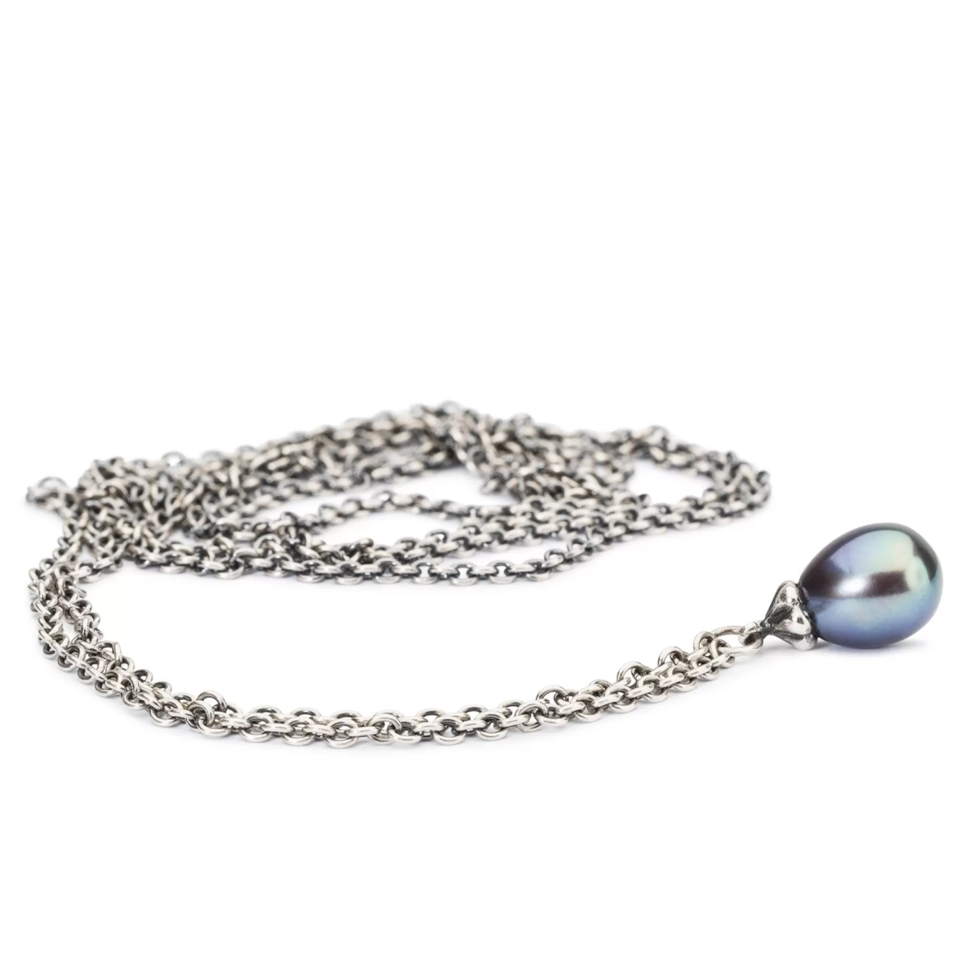 Clearance Trollbeads Fantasy Necklace With Peacock Pearl