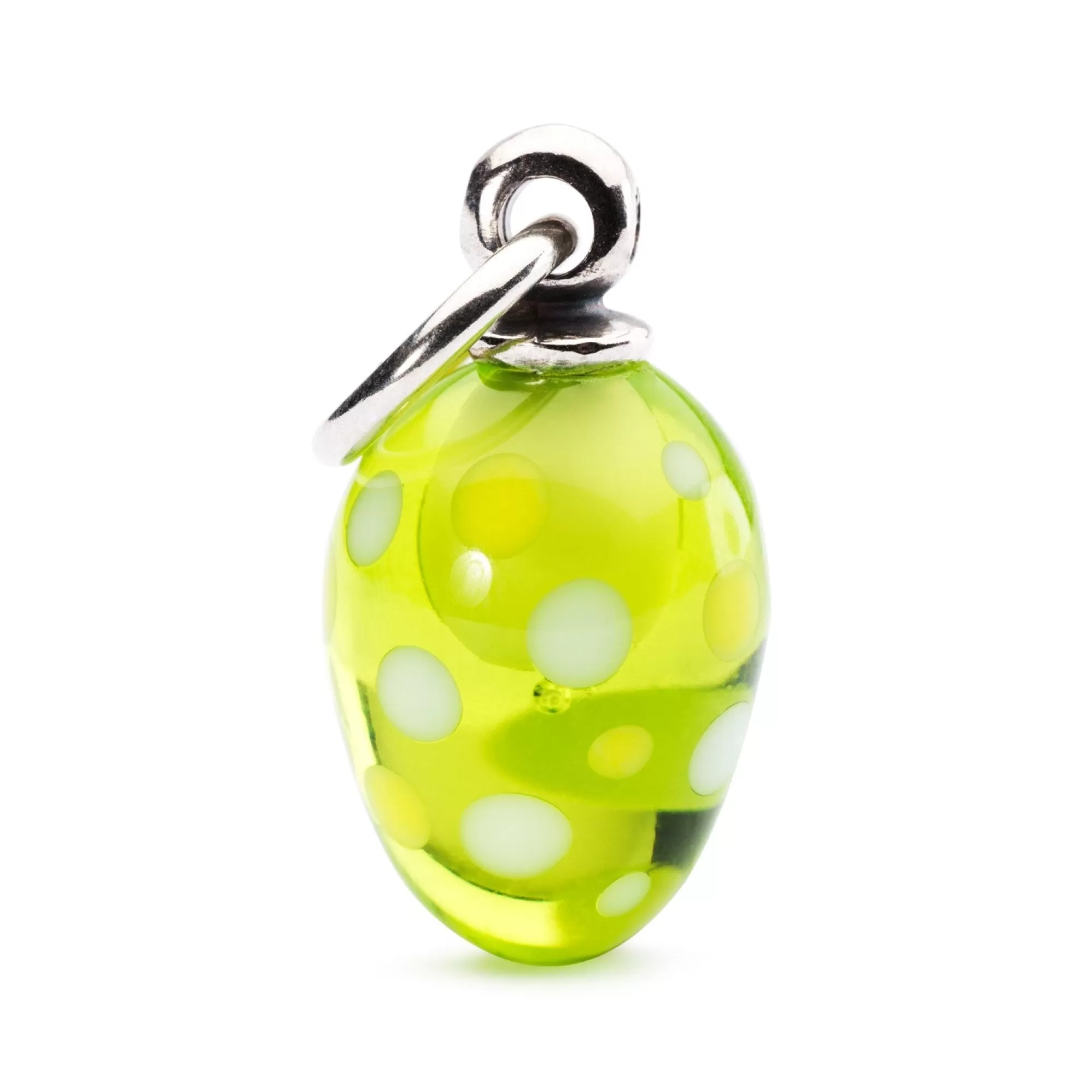 Best Trollbeads Festive Yellow Dot Tassel Bead