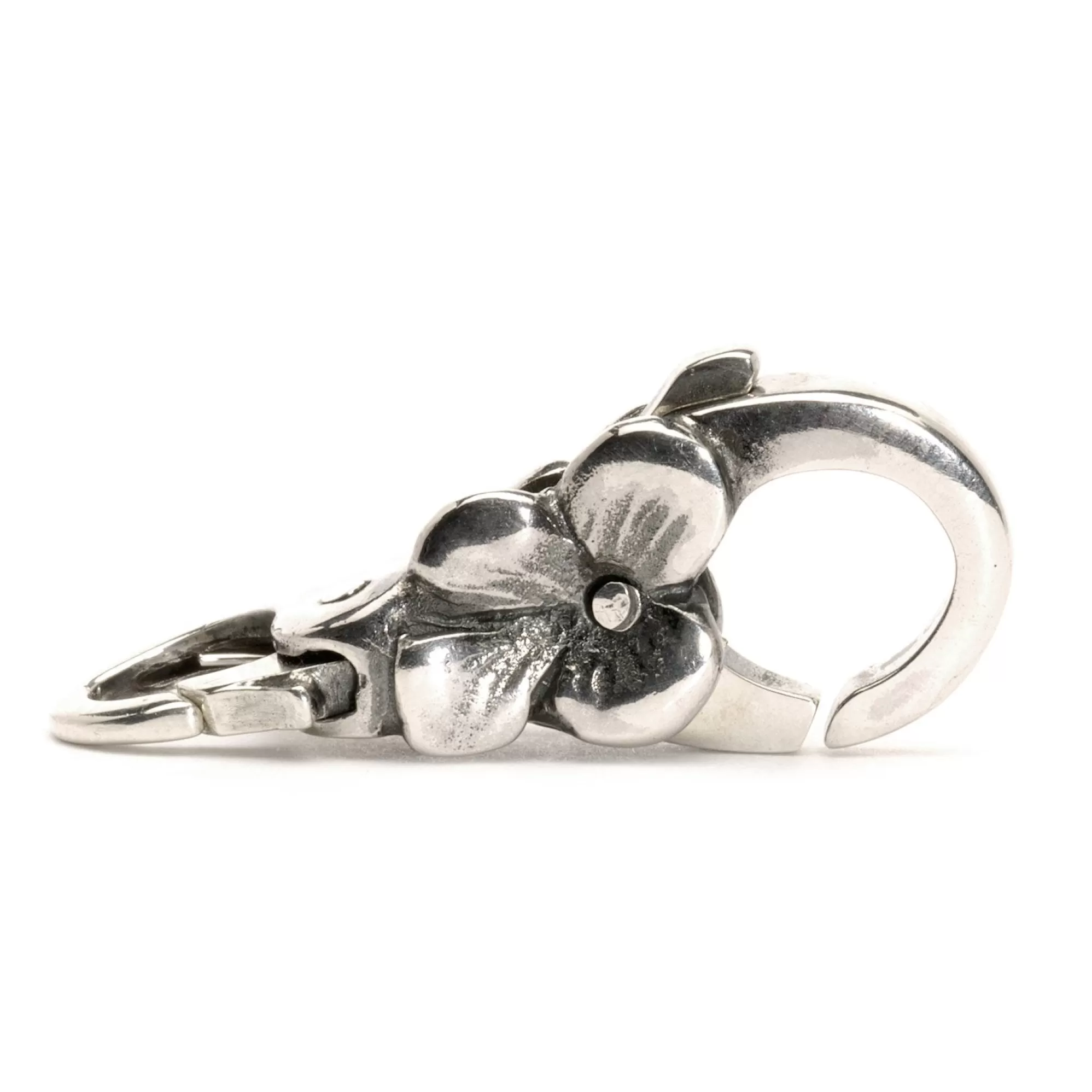 Online Trollbeads Flower Clasp, Silver