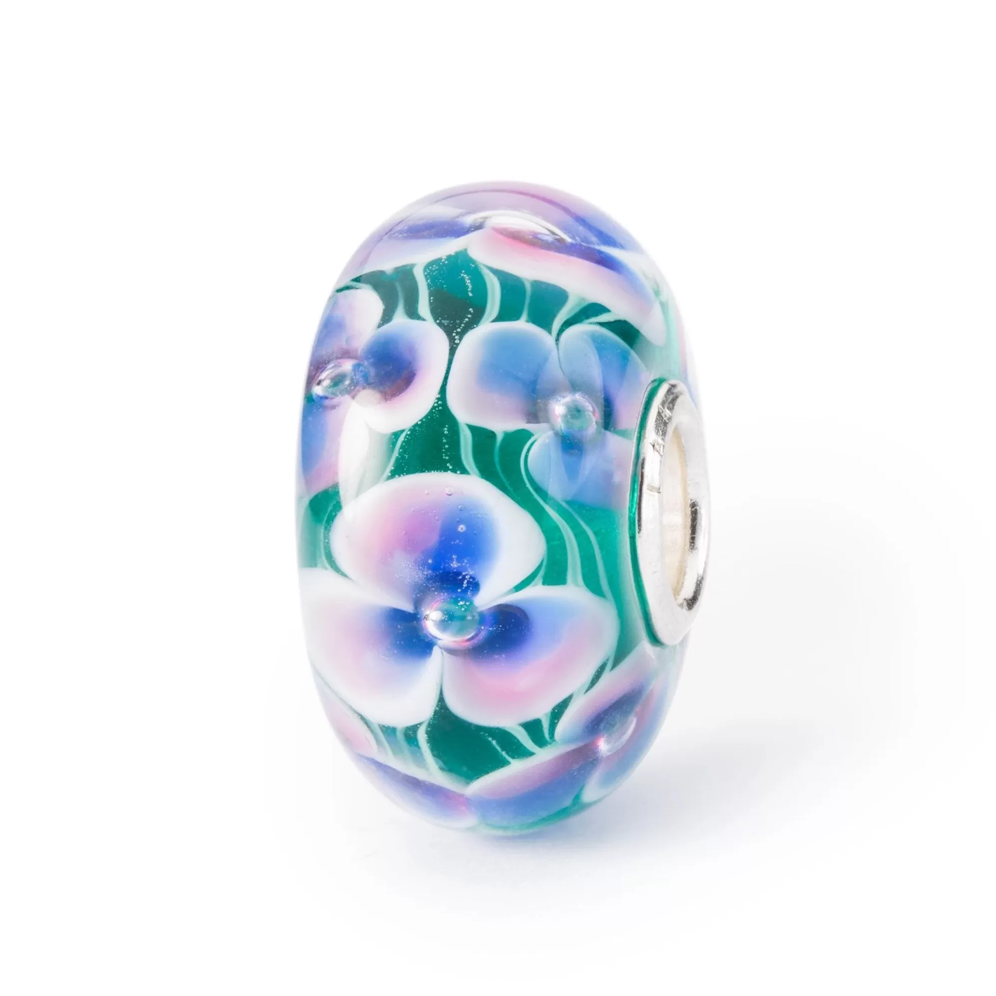 New Trollbeads Flower Thought Bead