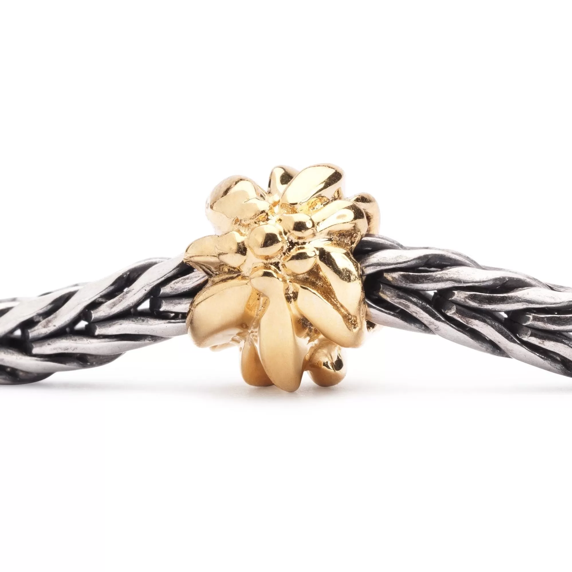 Fashion Trollbeads Gold Mountain Flower Bead