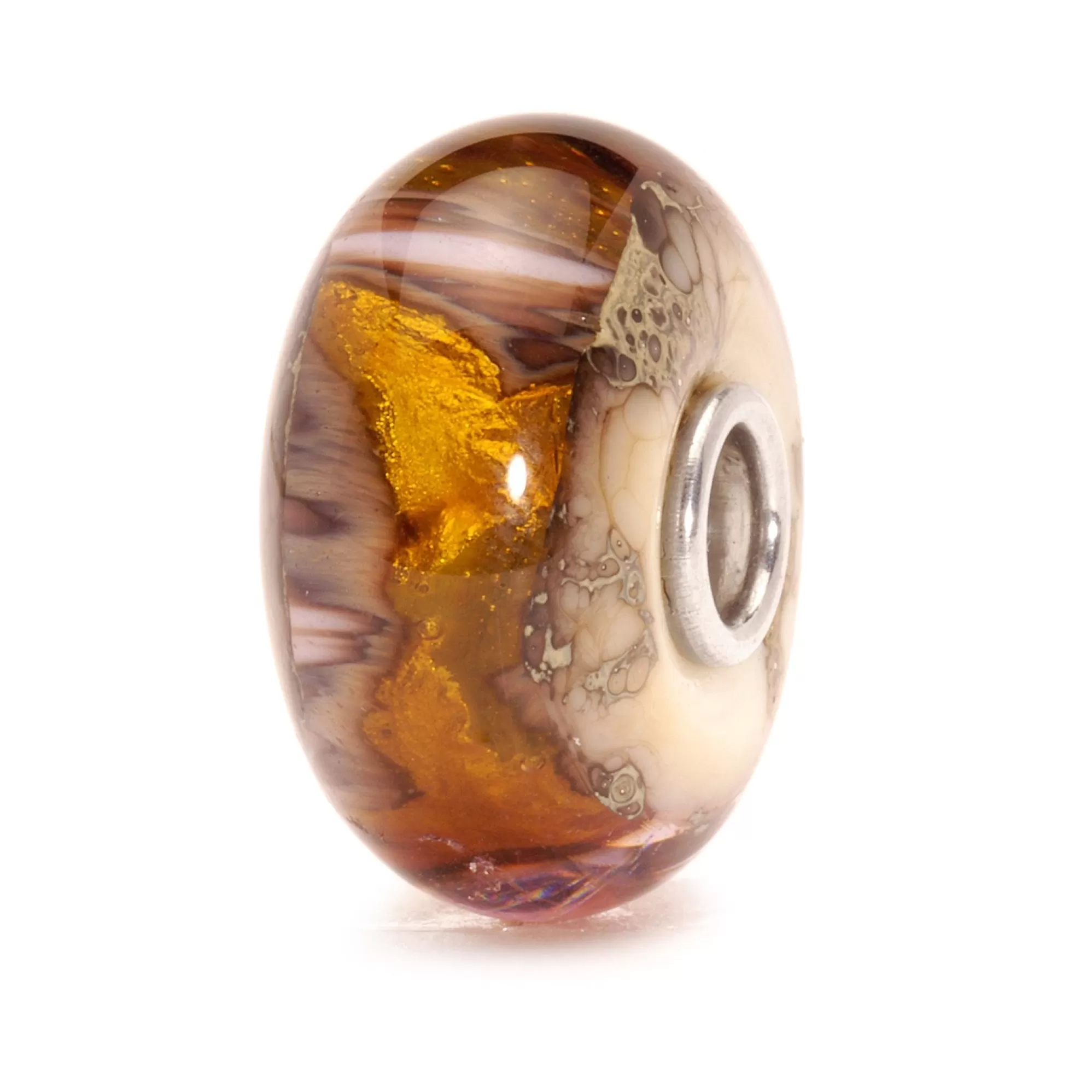 New Trollbeads Golden Cave Bead