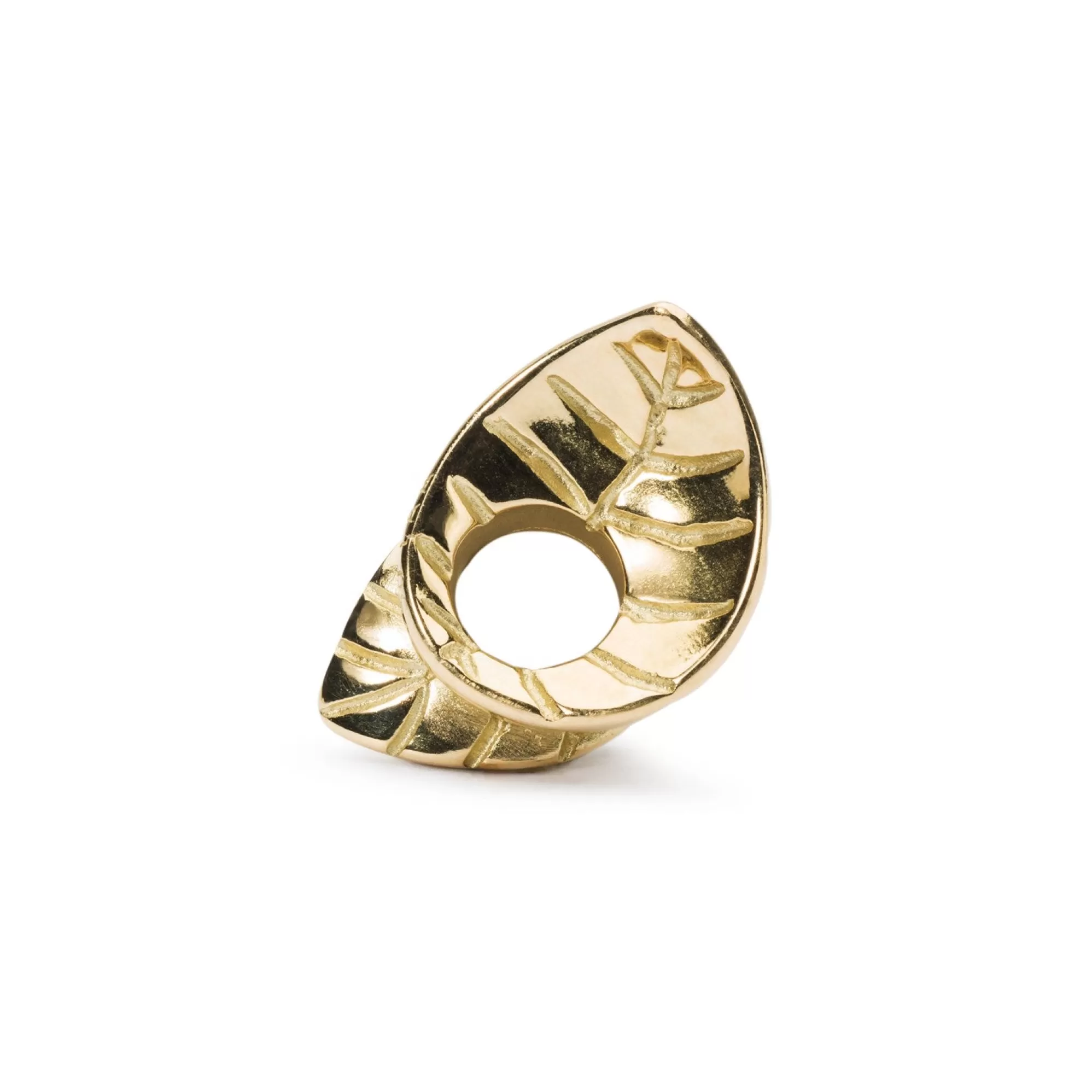 New Trollbeads Golden Leaves Bead