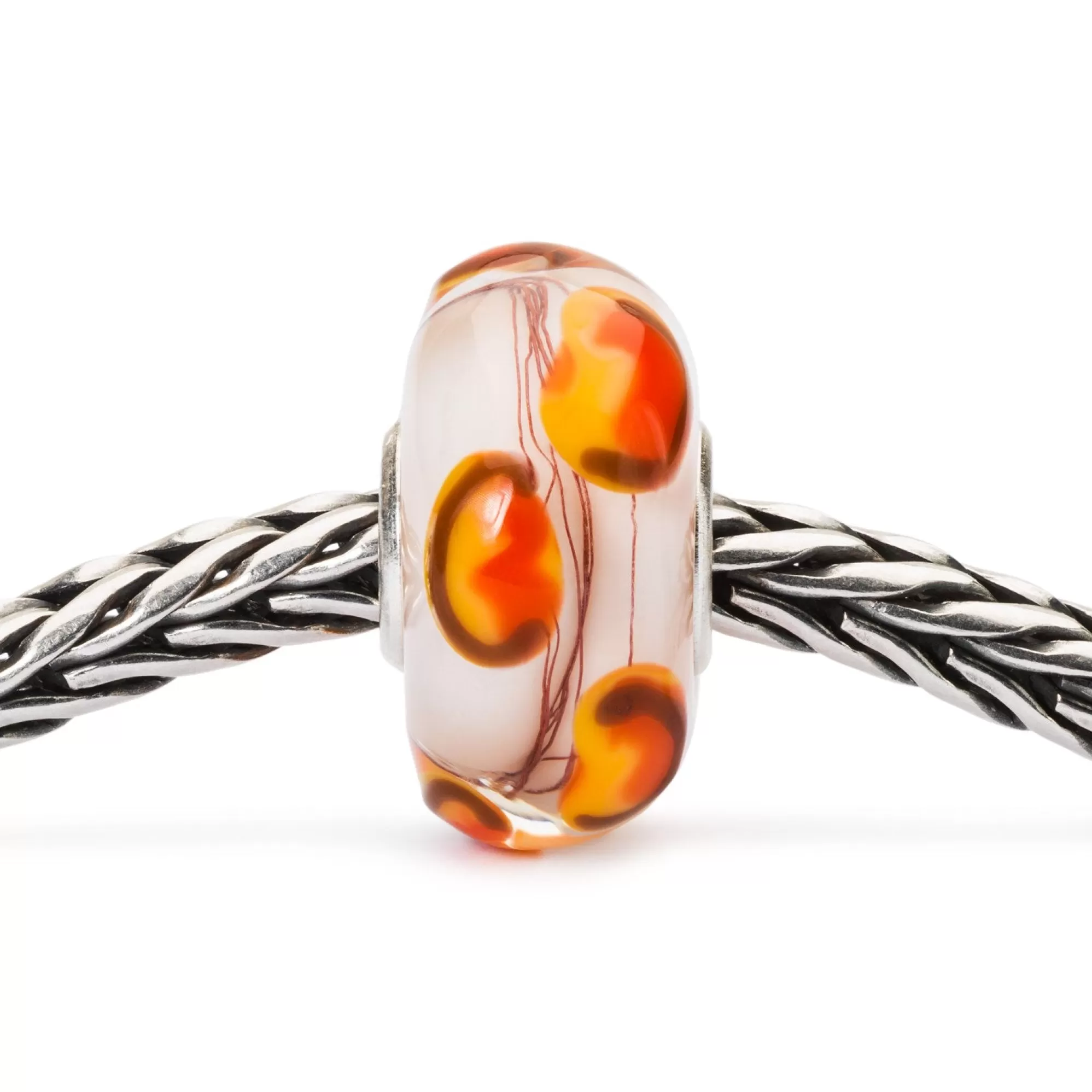 Clearance Trollbeads Golden Poppies Bead