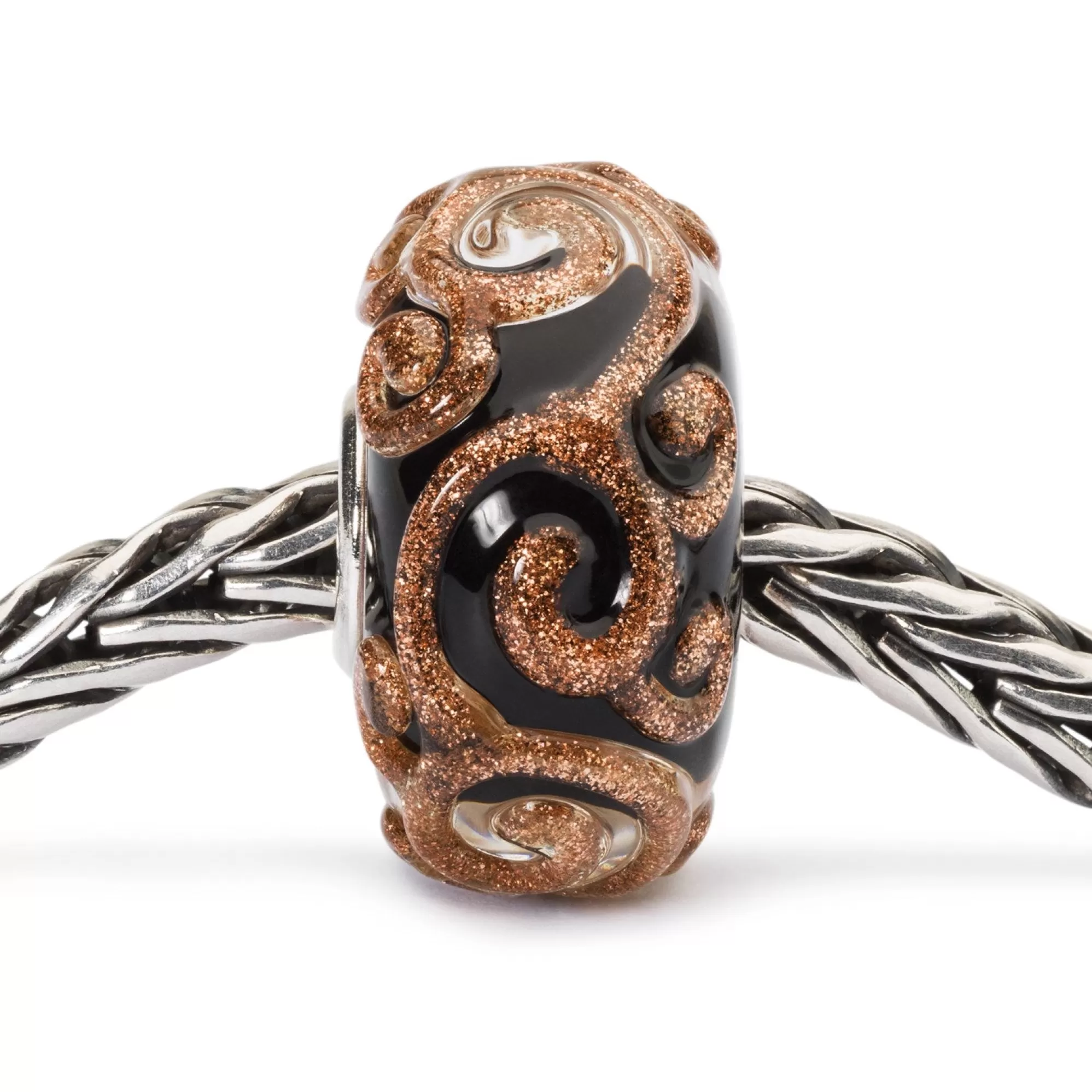 Fashion Trollbeads Golden Swirl Bead