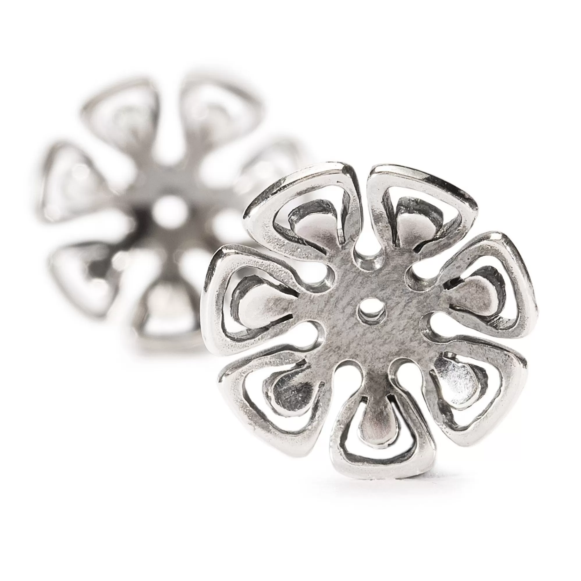 Online Trollbeads Graphic Flower Earring Pendants