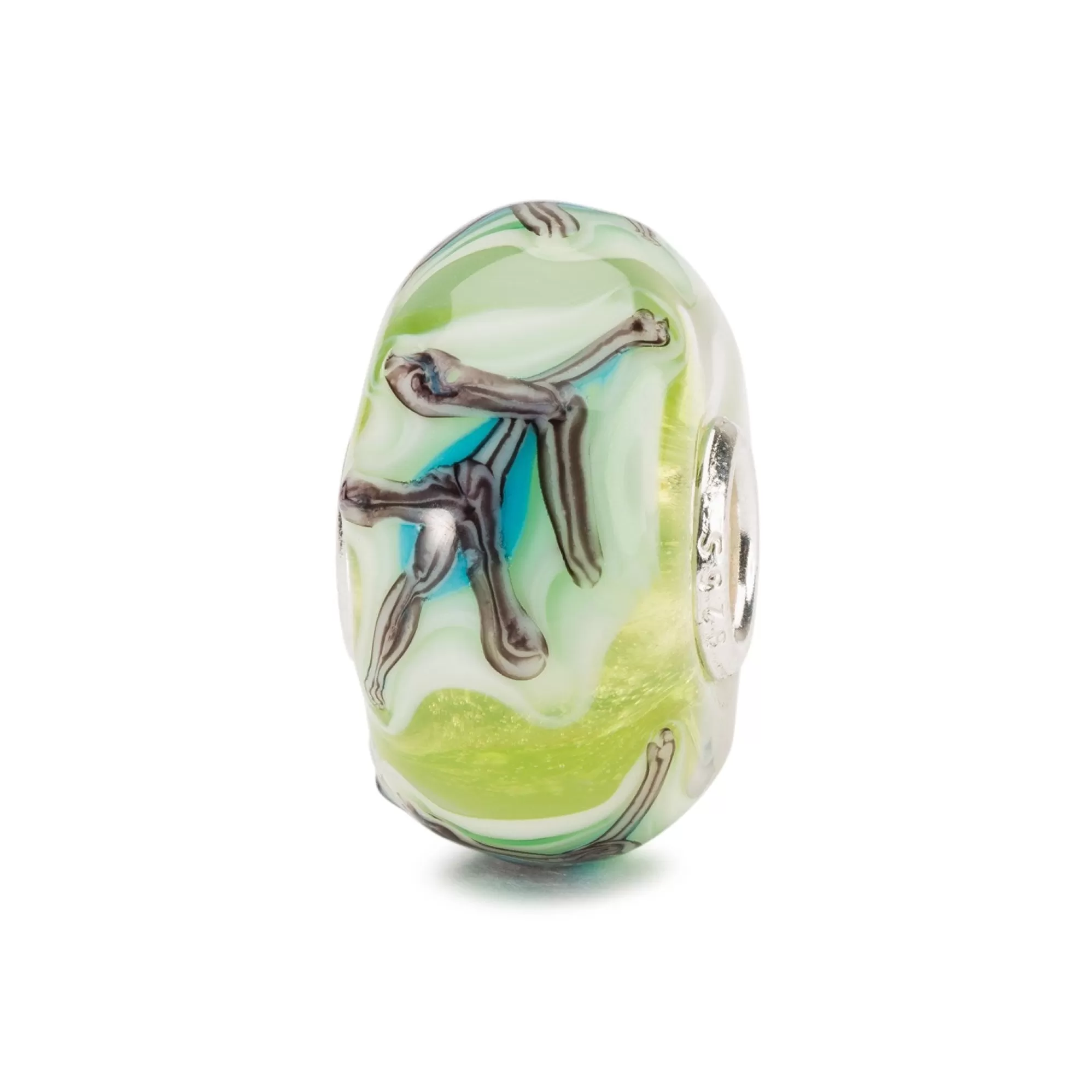 Sale Trollbeads Green Leaf Bead