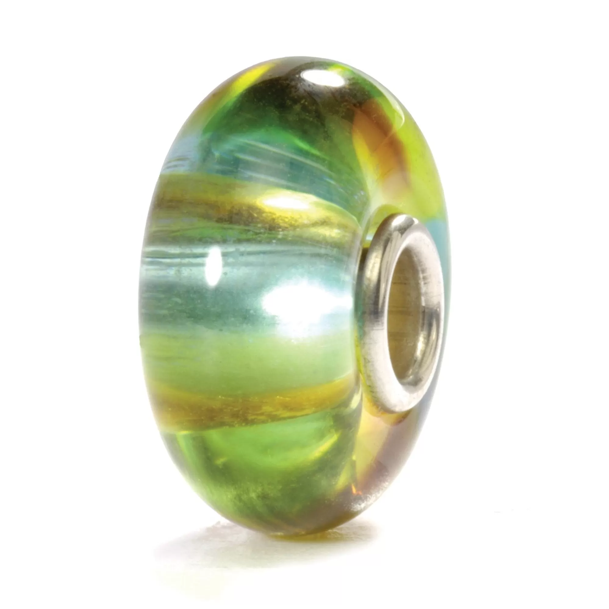 Best Sale Trollbeads Green Rainbow Bead