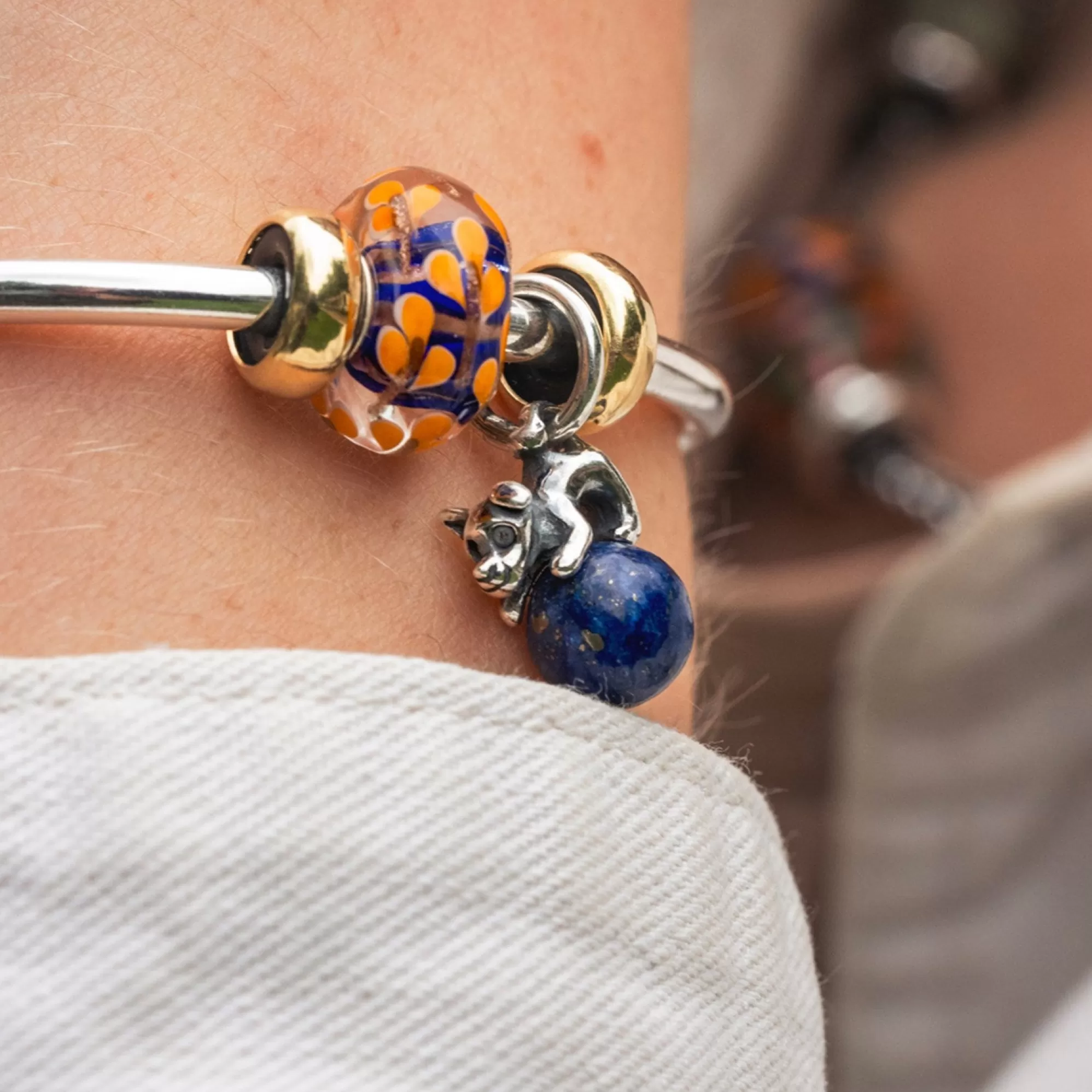 New Trollbeads Harmony Lily Bead