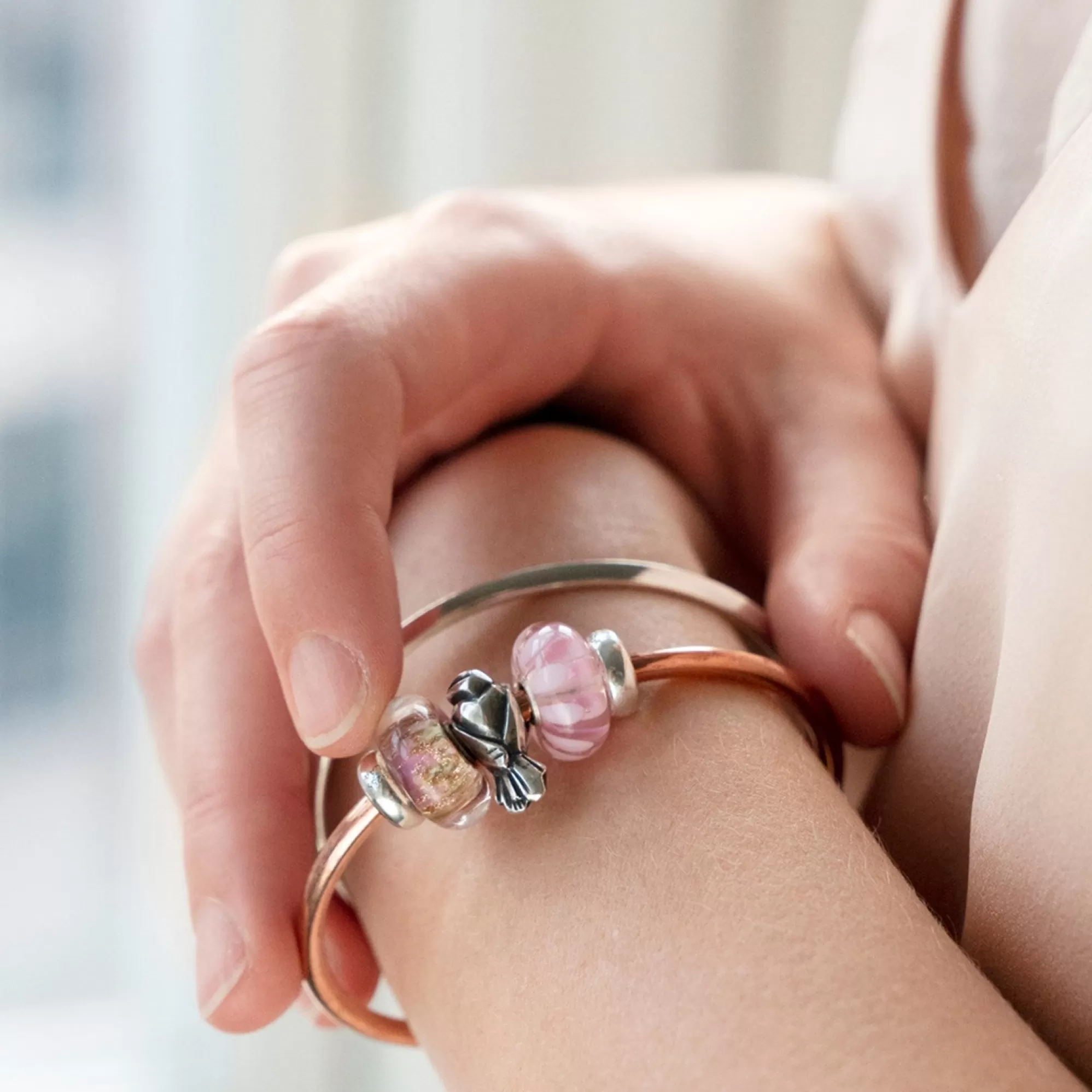 Hot Trollbeads Heart Bangle