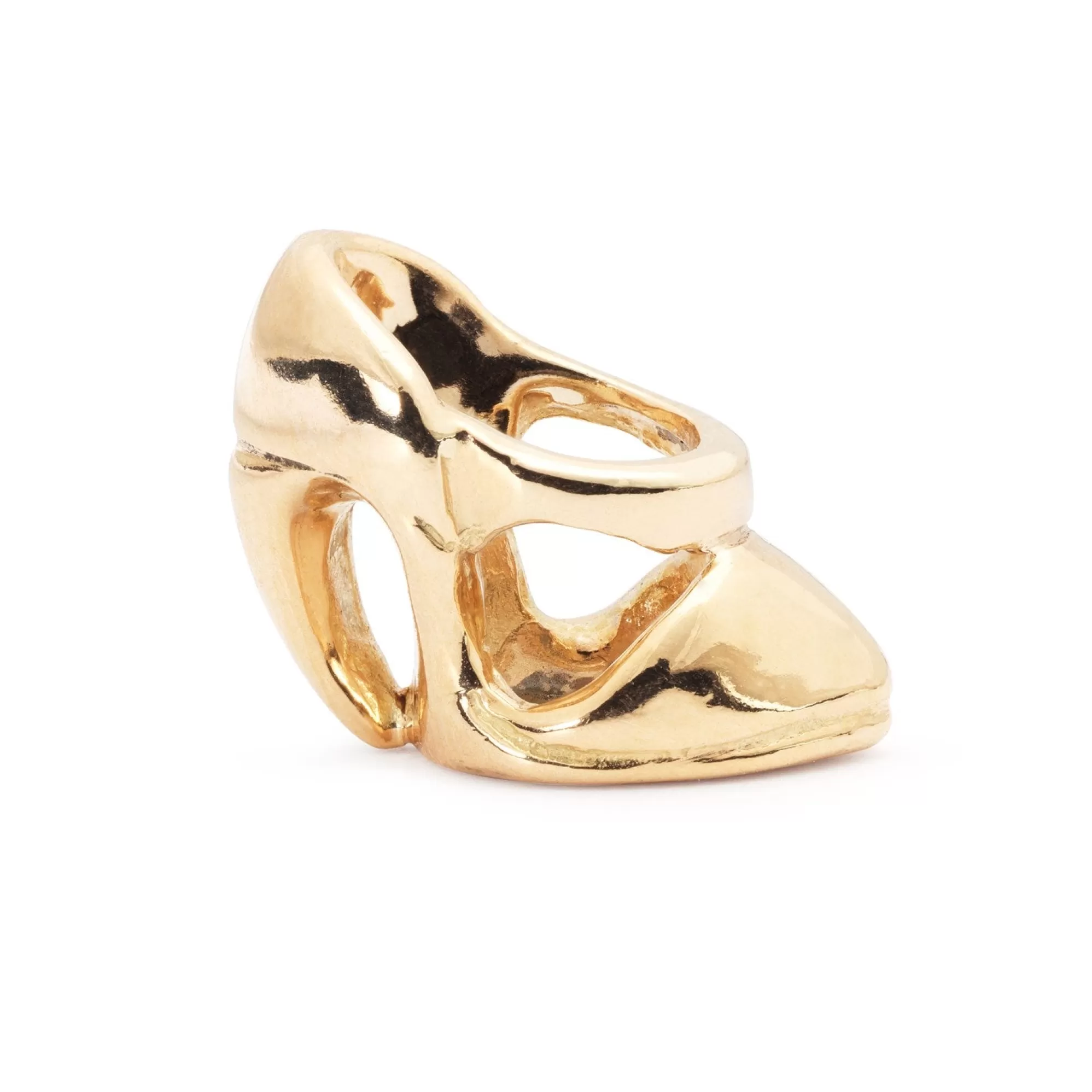 Best Sale Trollbeads High Heel, Gold Bead