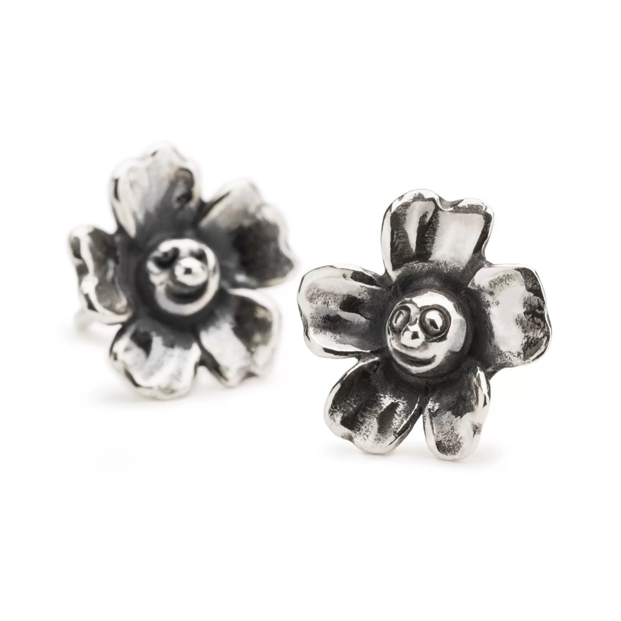 Online Trollbeads Joyful Flower Earring Studs