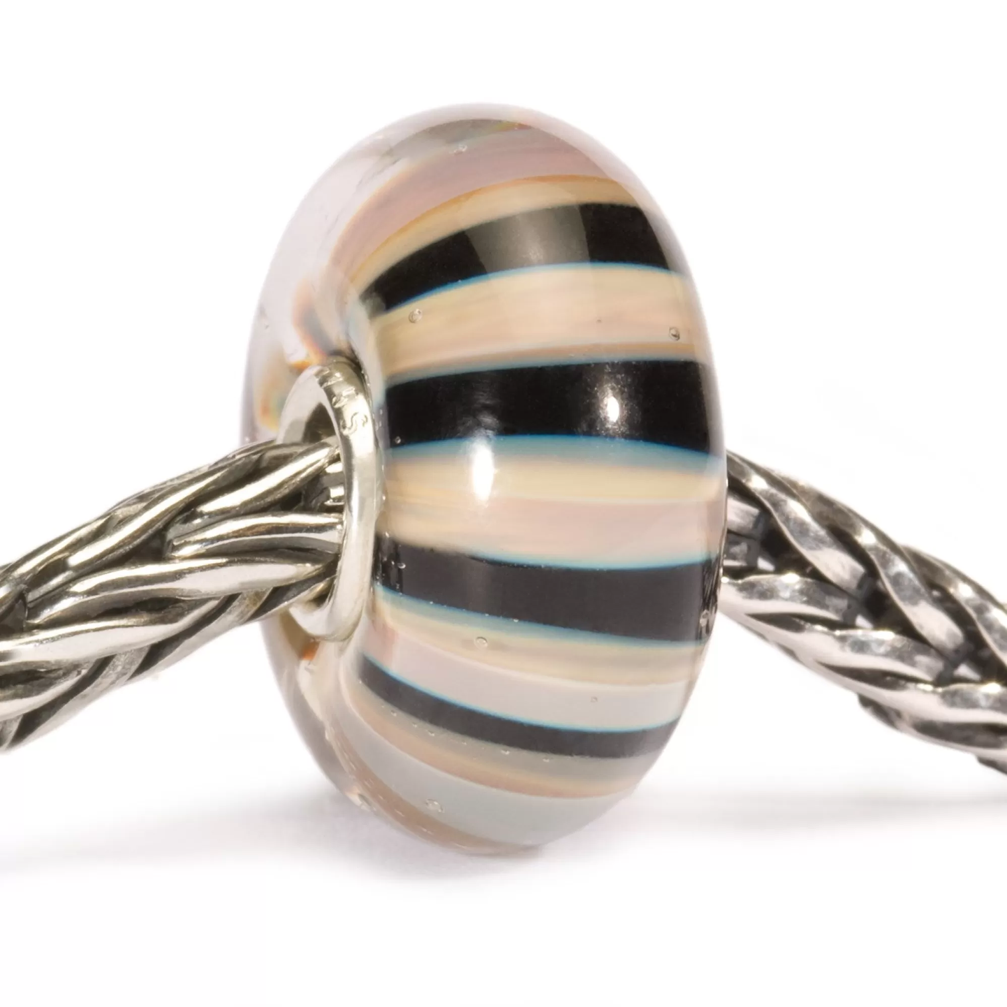 Outlet Trollbeads Khaki Stripe Bead