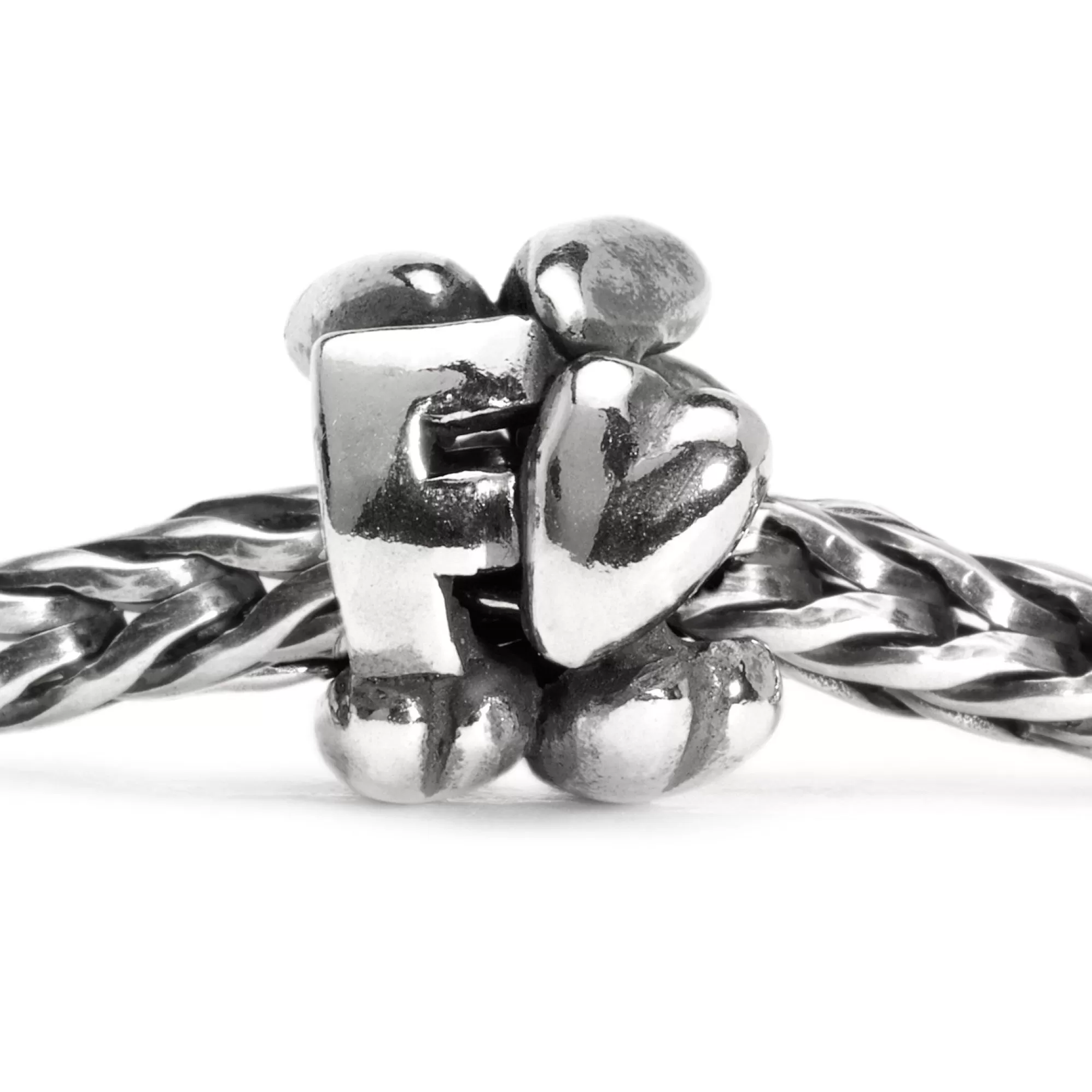 Best Sale Trollbeads Letter Bead, F