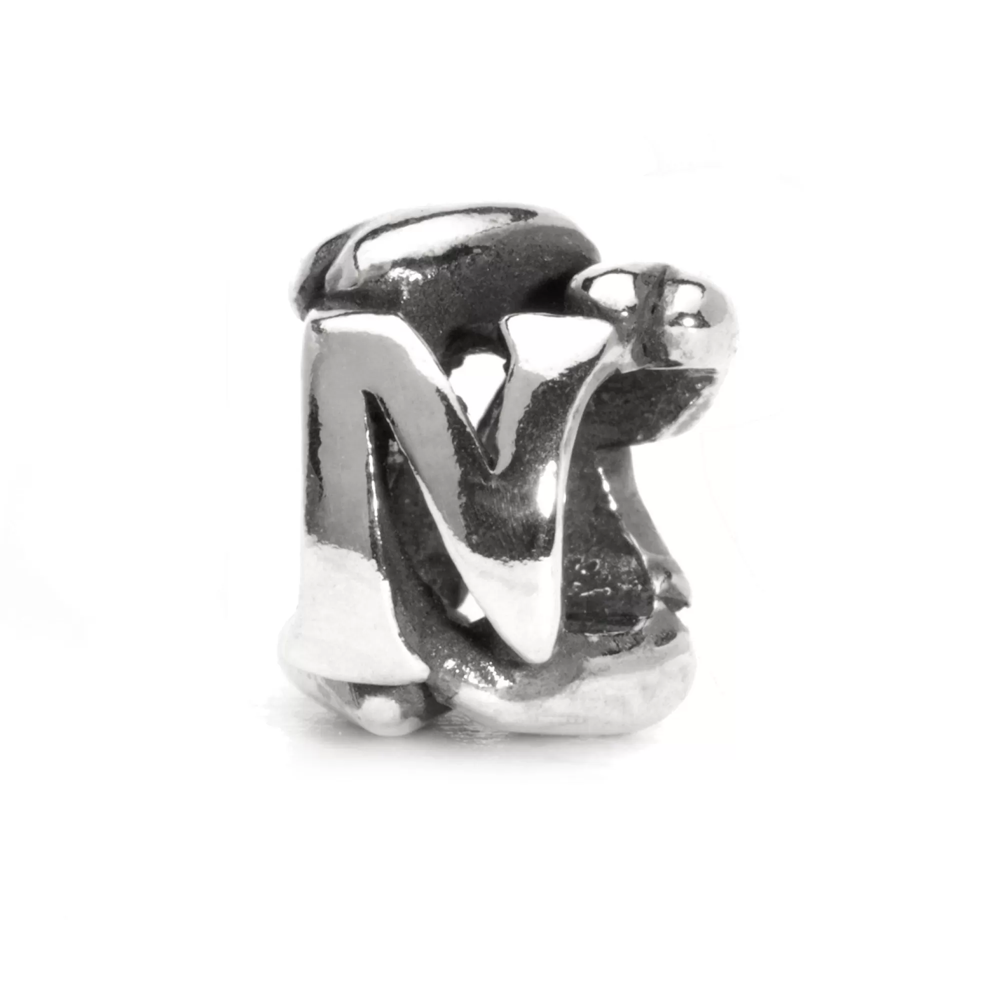 Store Trollbeads Letter Bead, N