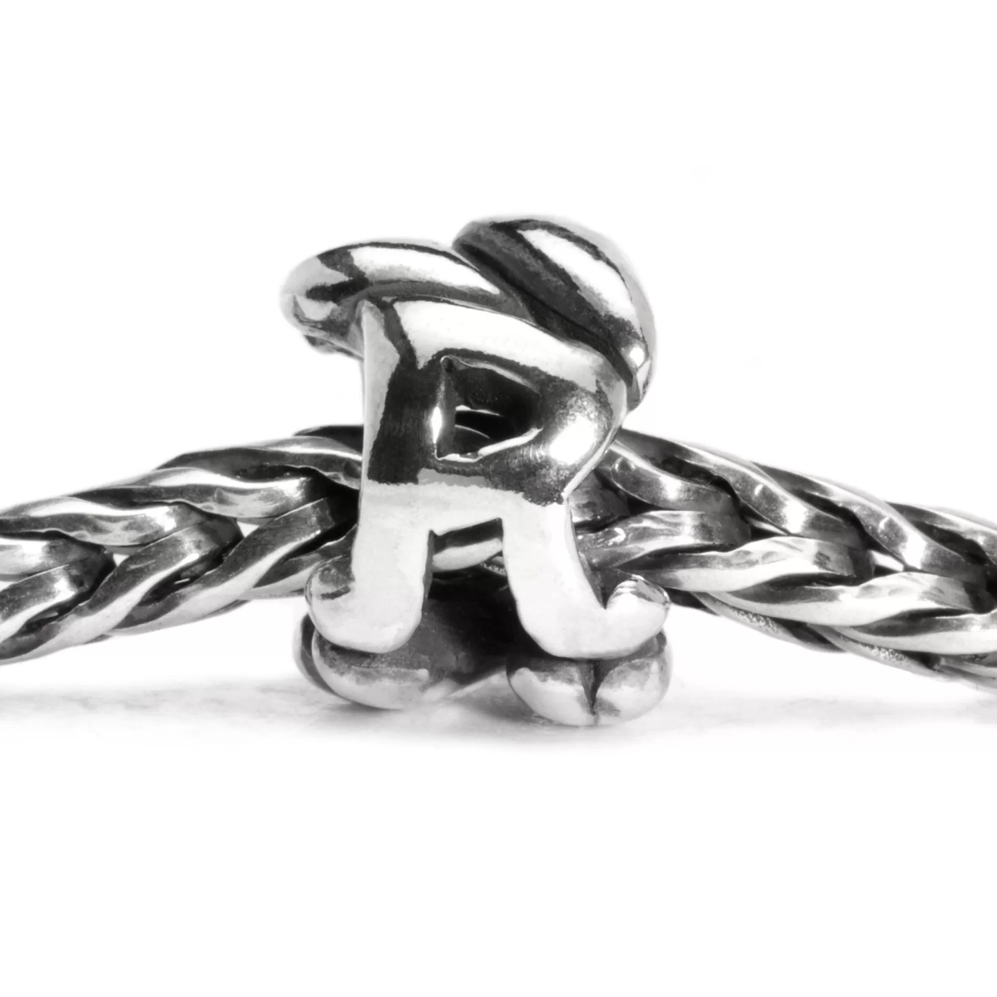 Online Trollbeads Letter Bead, R