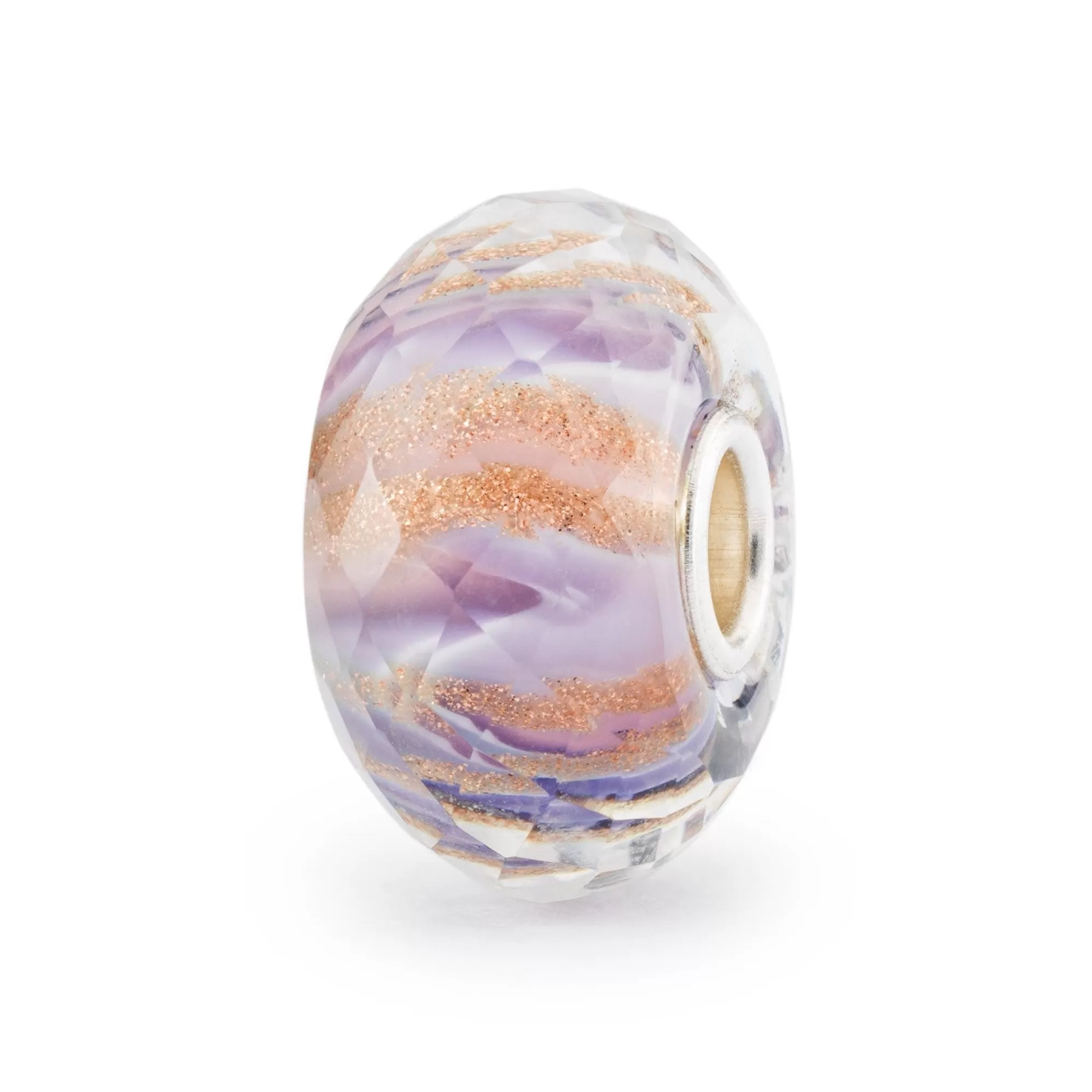 Sale Trollbeads Lilac Melody Bead