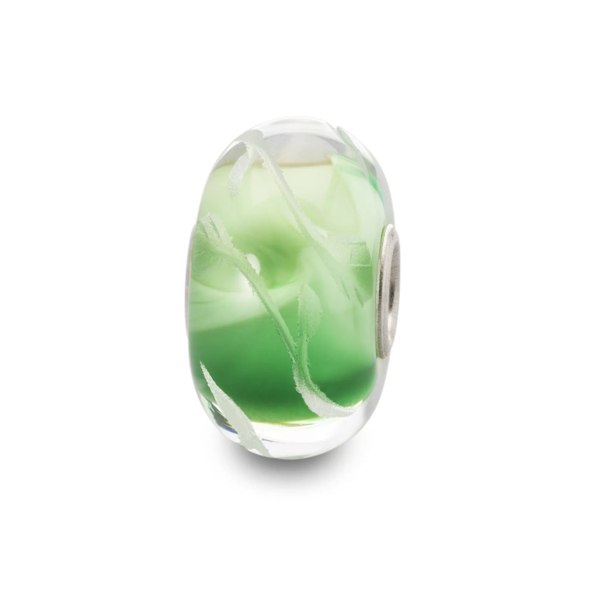 New Trollbeads Lime Leaves Bead