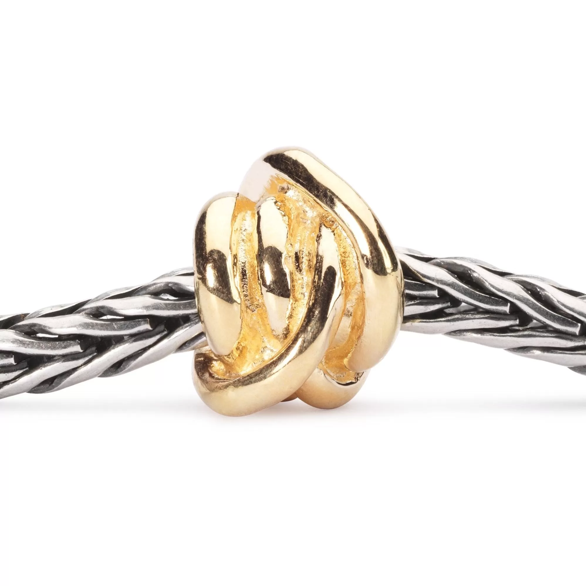 Flash Sale Trollbeads Lucky Knot, Gold Bead