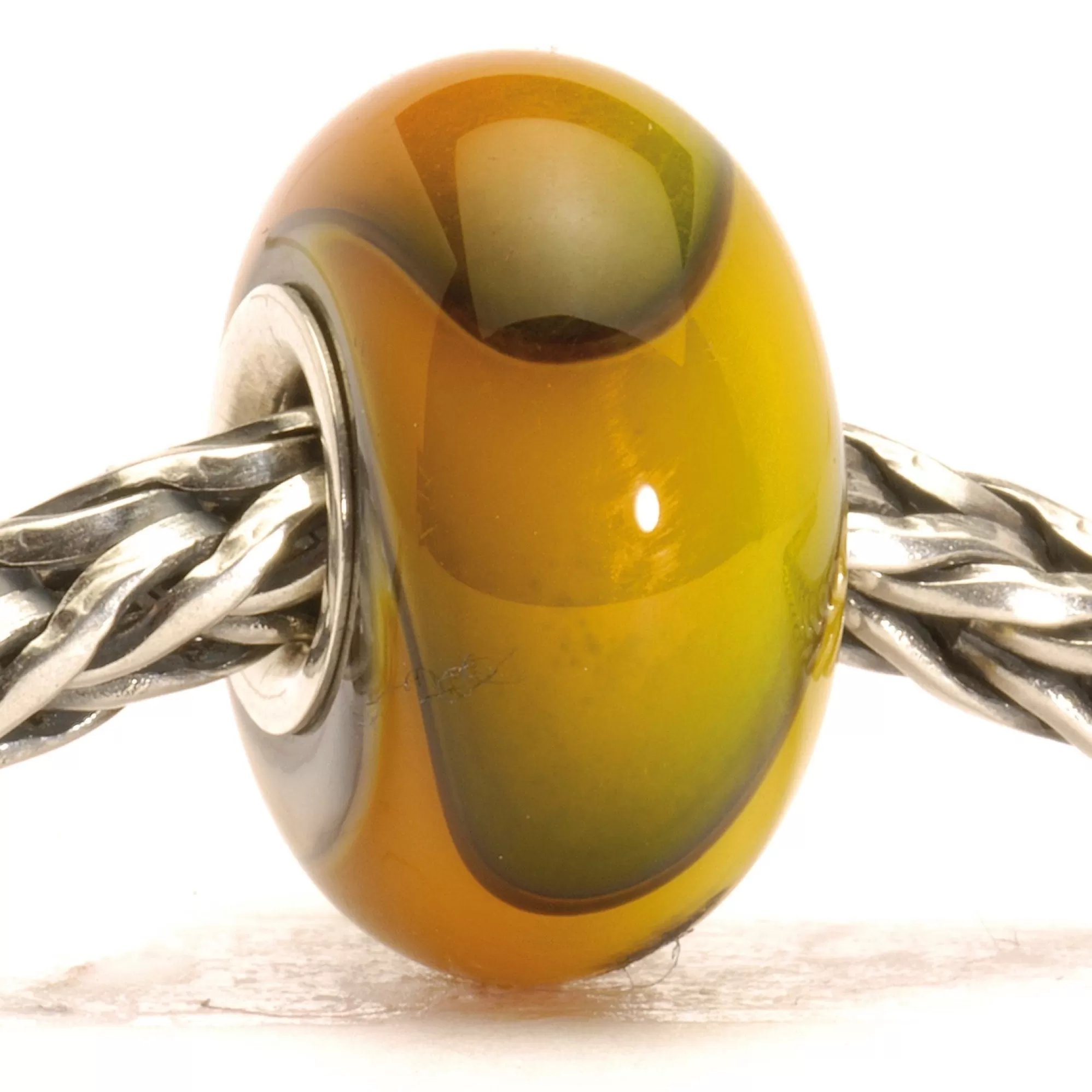 Sale Trollbeads Orange Armadillo Bead