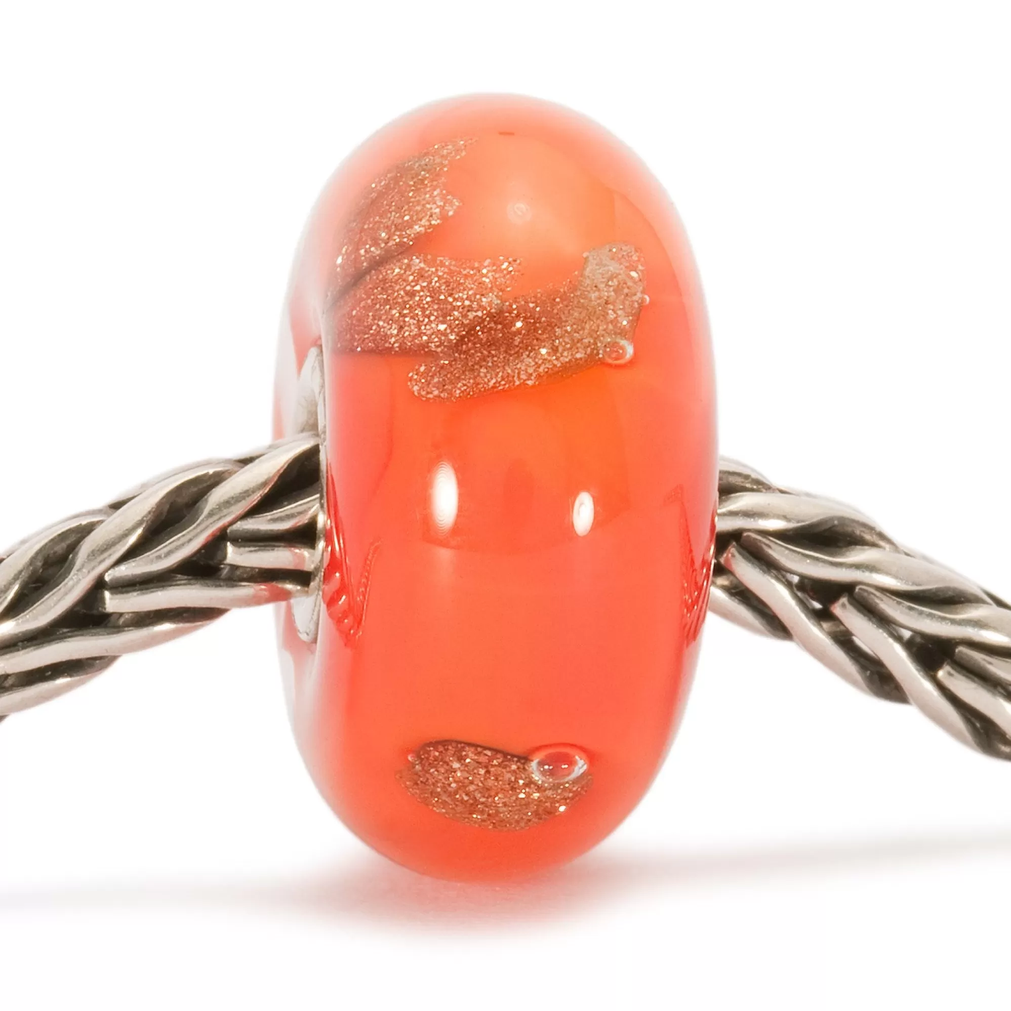 Shop Trollbeads Orange Bead