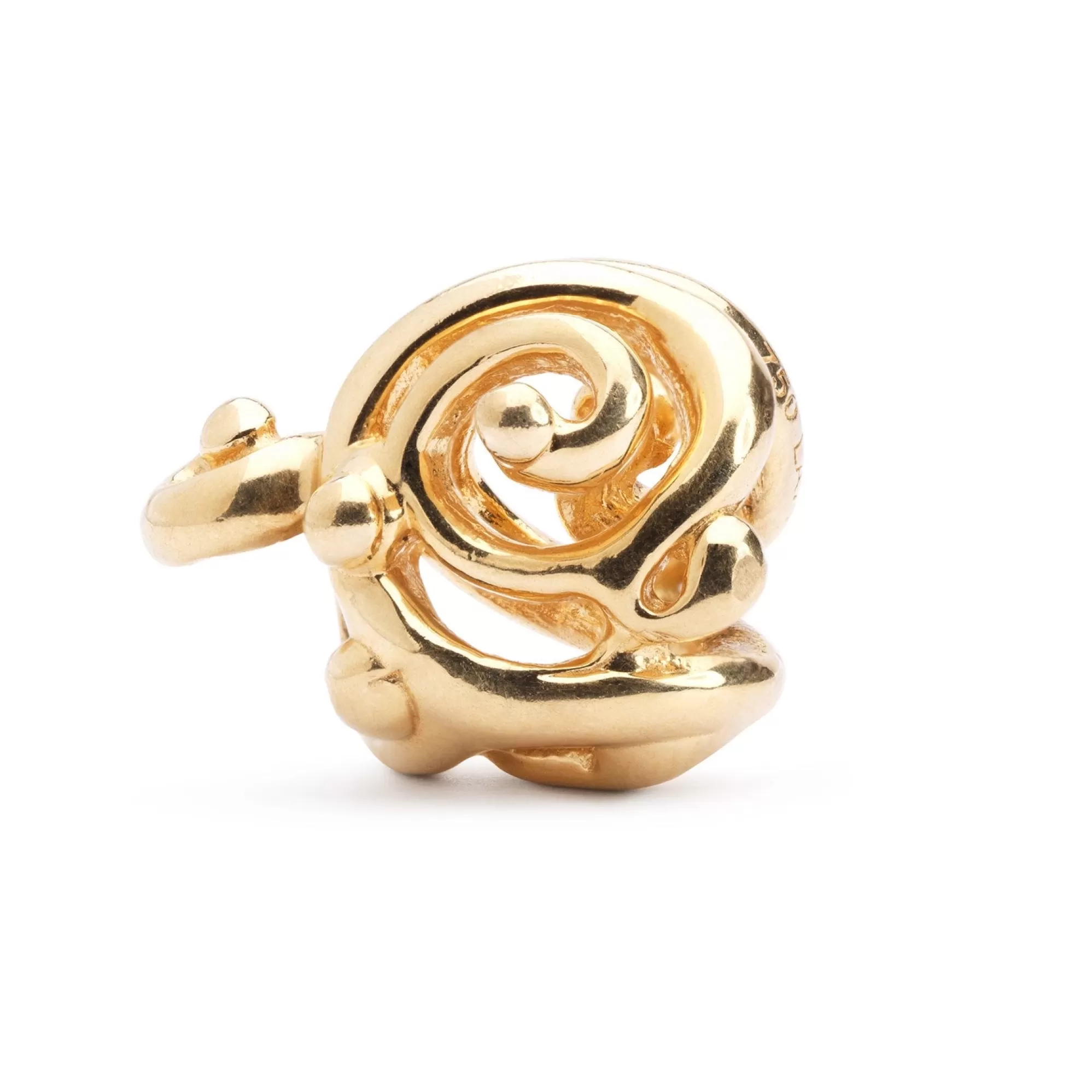 Fashion Trollbeads Ornamental, Gold Bead