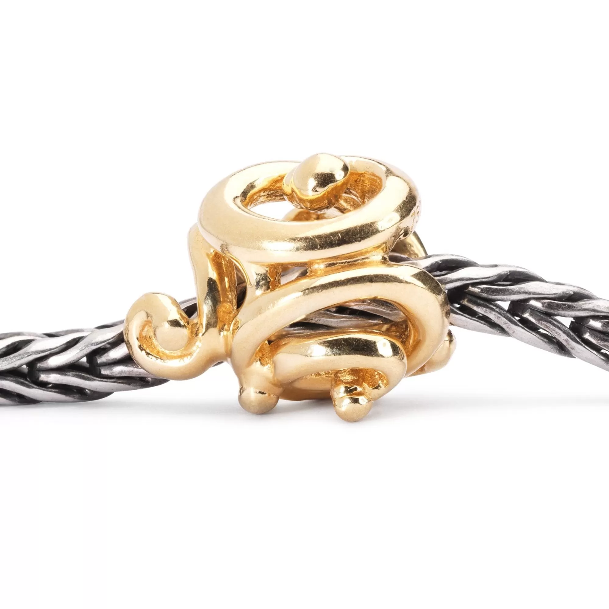 Fashion Trollbeads Ornamental, Gold Bead